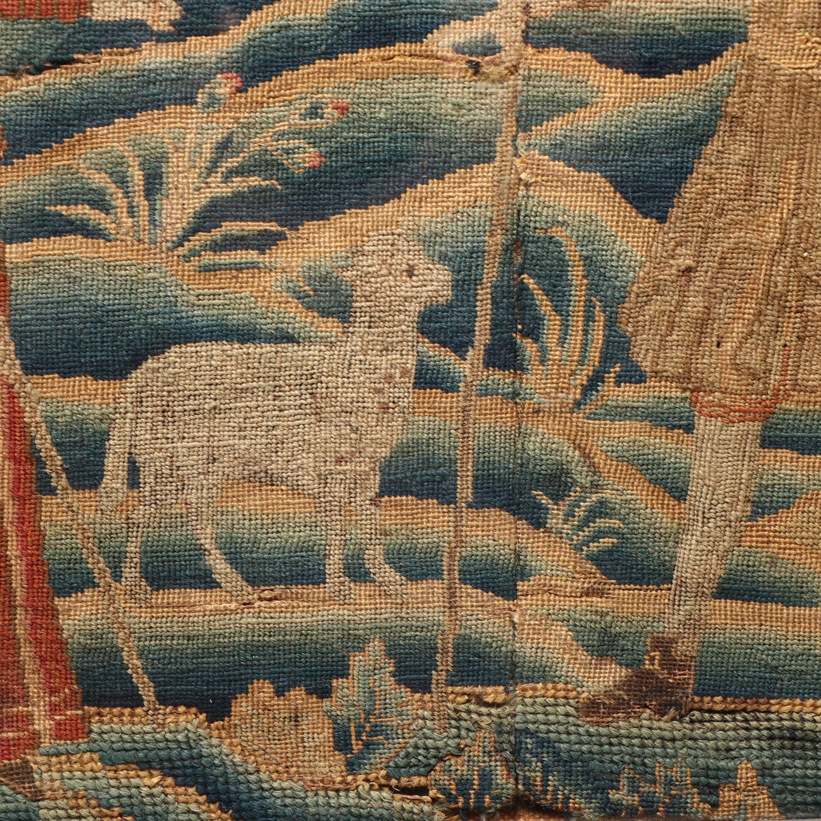 Antique English Needlework, Late 17th / Early 18th Century