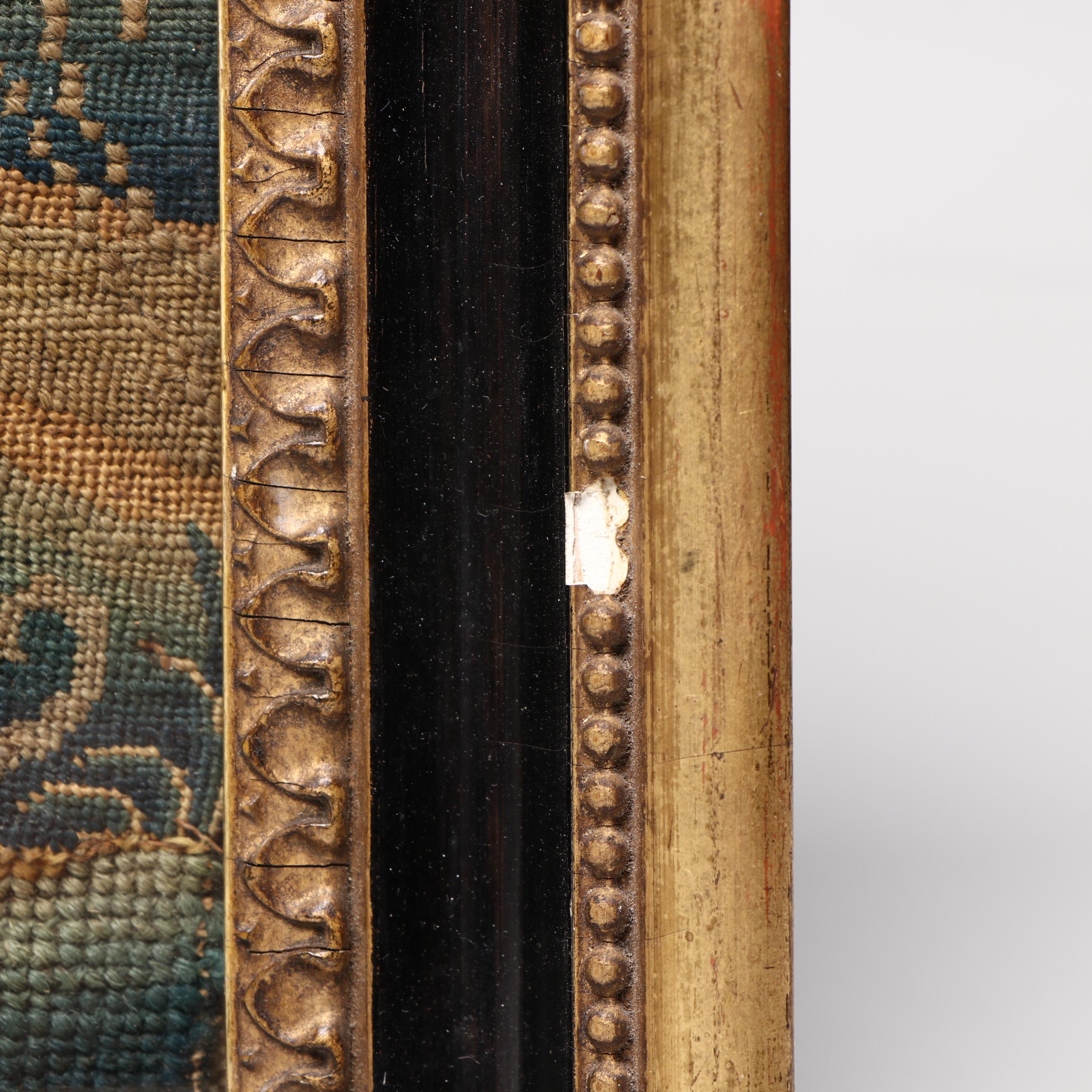 Antique English Needlework, Late 17th / Early 18th Century