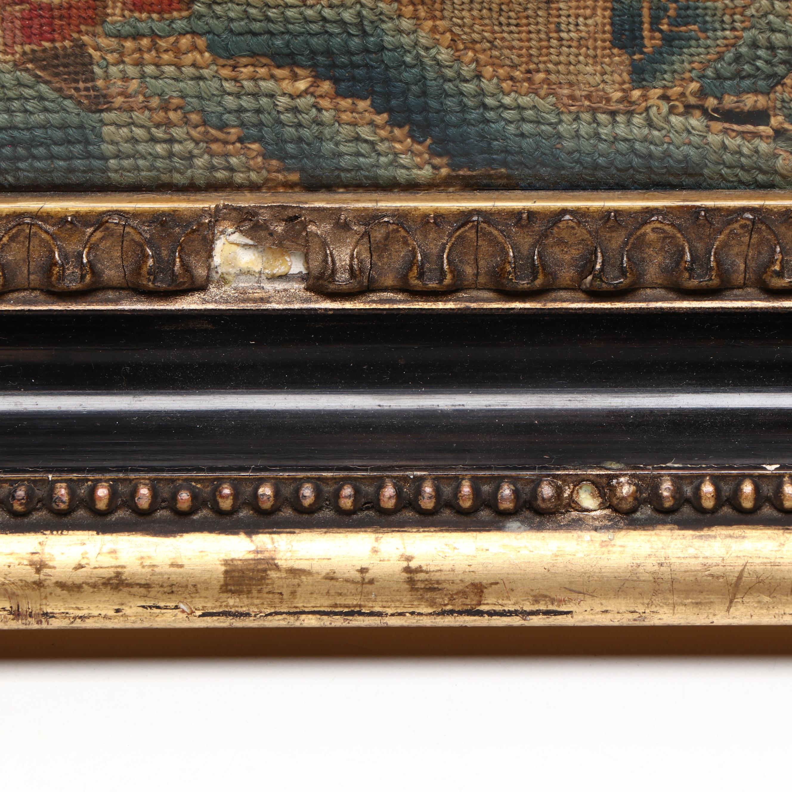 Antique English Needlework, Late 17th / Early 18th Century