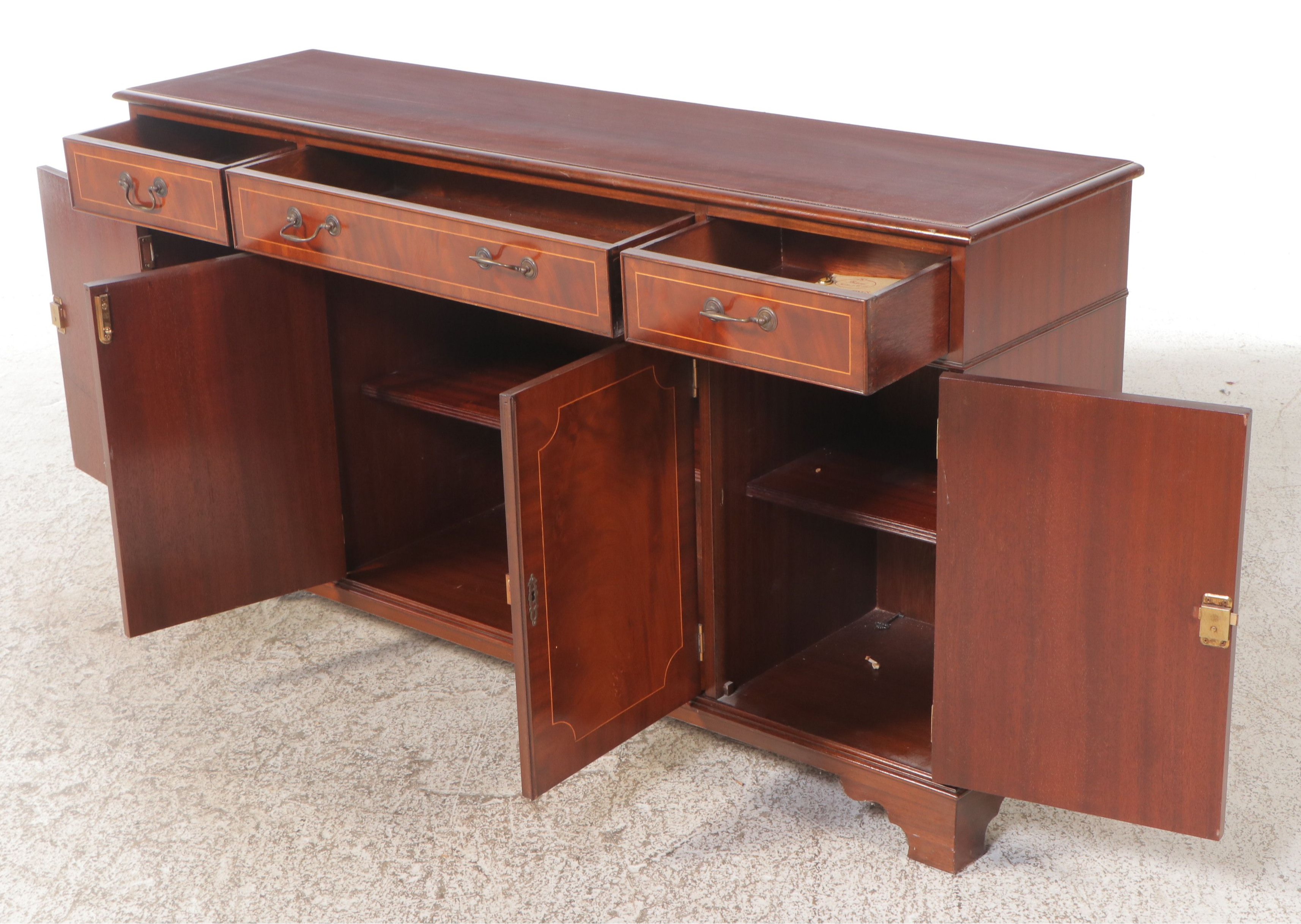 Balmoral Furniture & Co. Mahogany China Cabinet