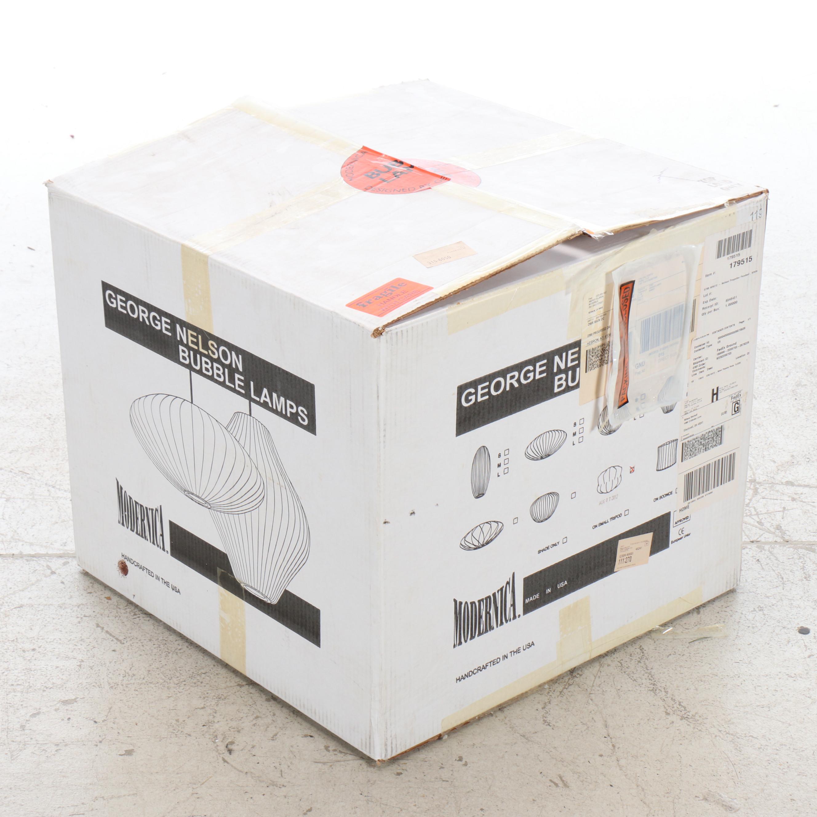 Mid Century Modern George Nelson Bubble Propeller Light Pendant