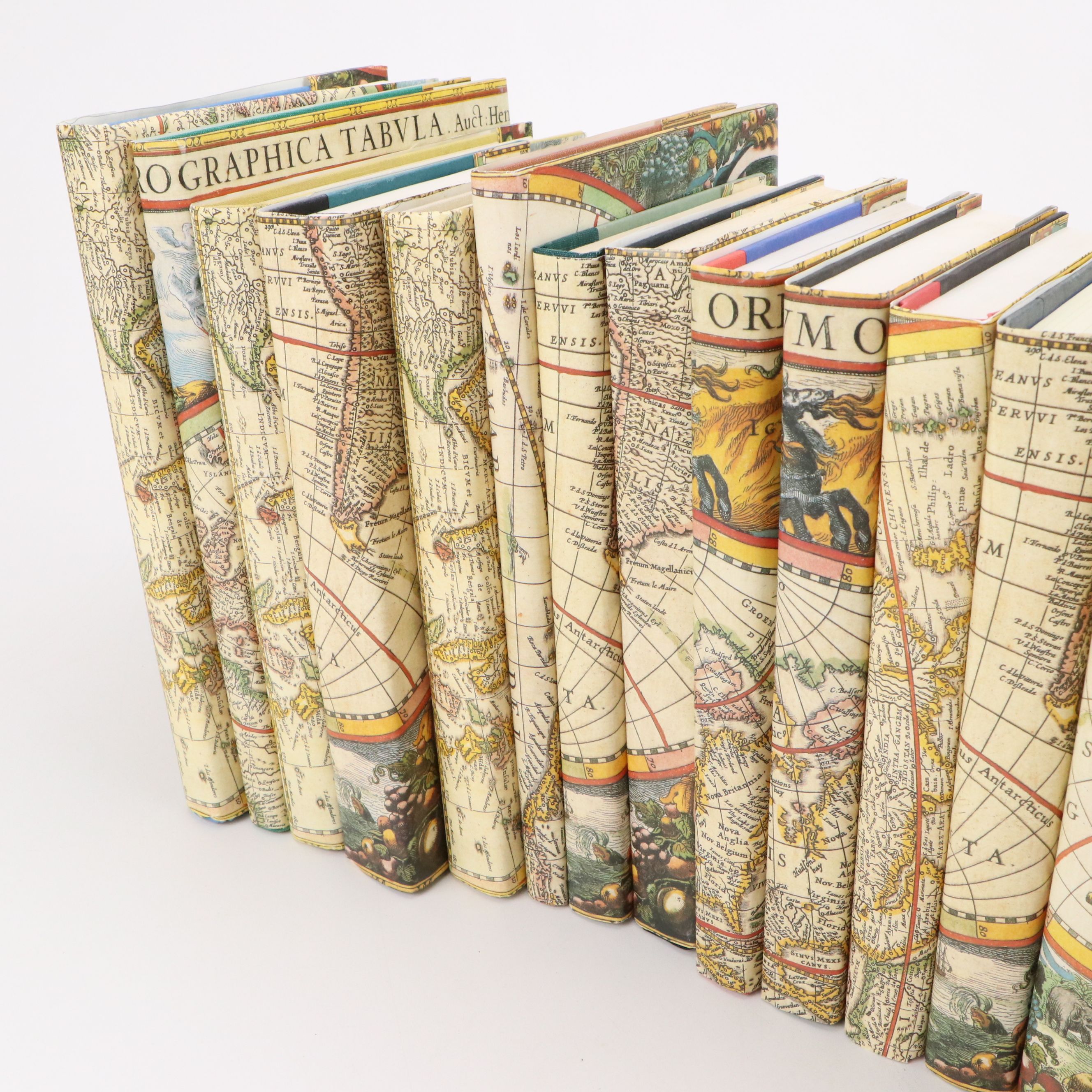 Custom Map Dust Jacket Book Collection with "Surgeon's Book of Hope" by Nolen