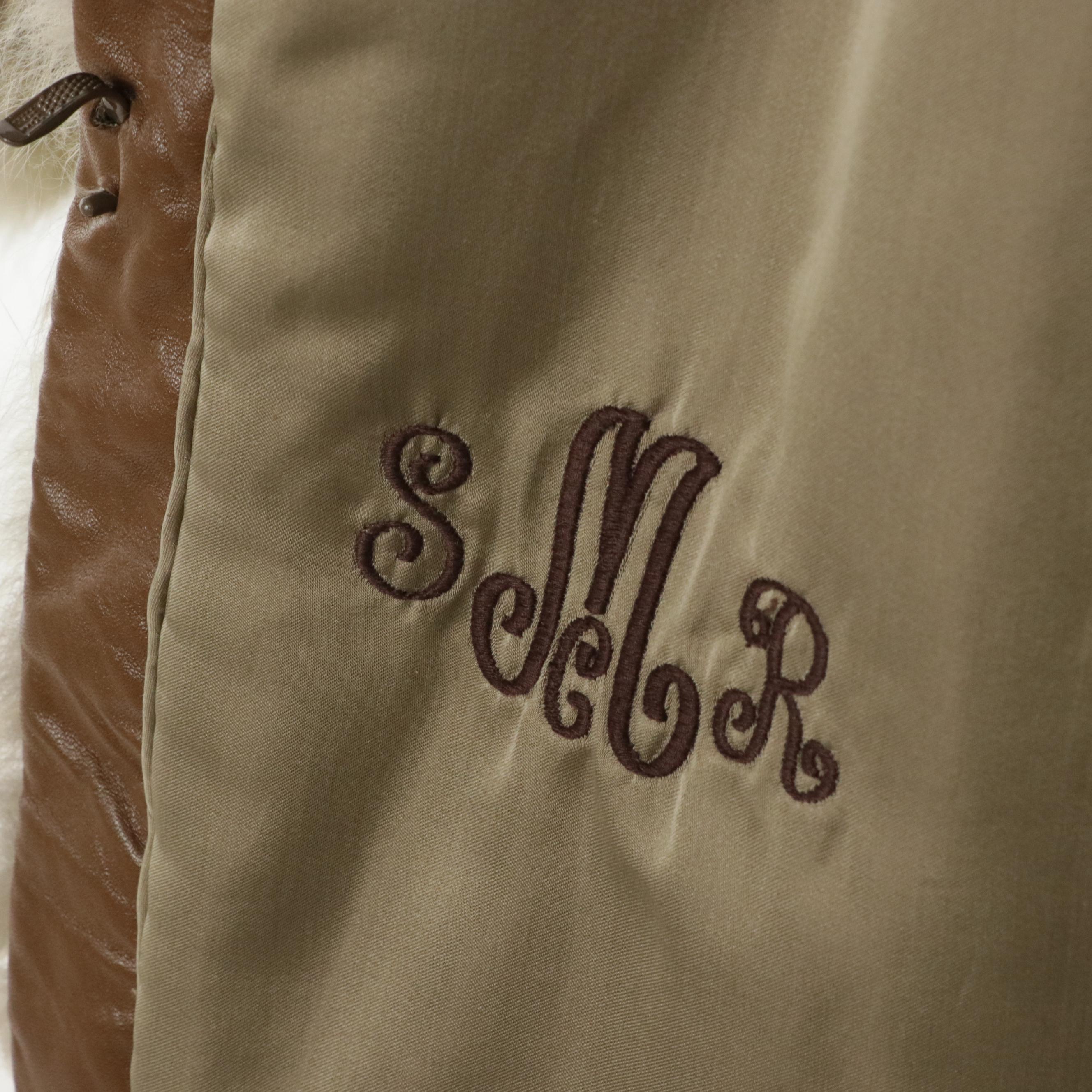 Vintage Natural Fox Fur Coat