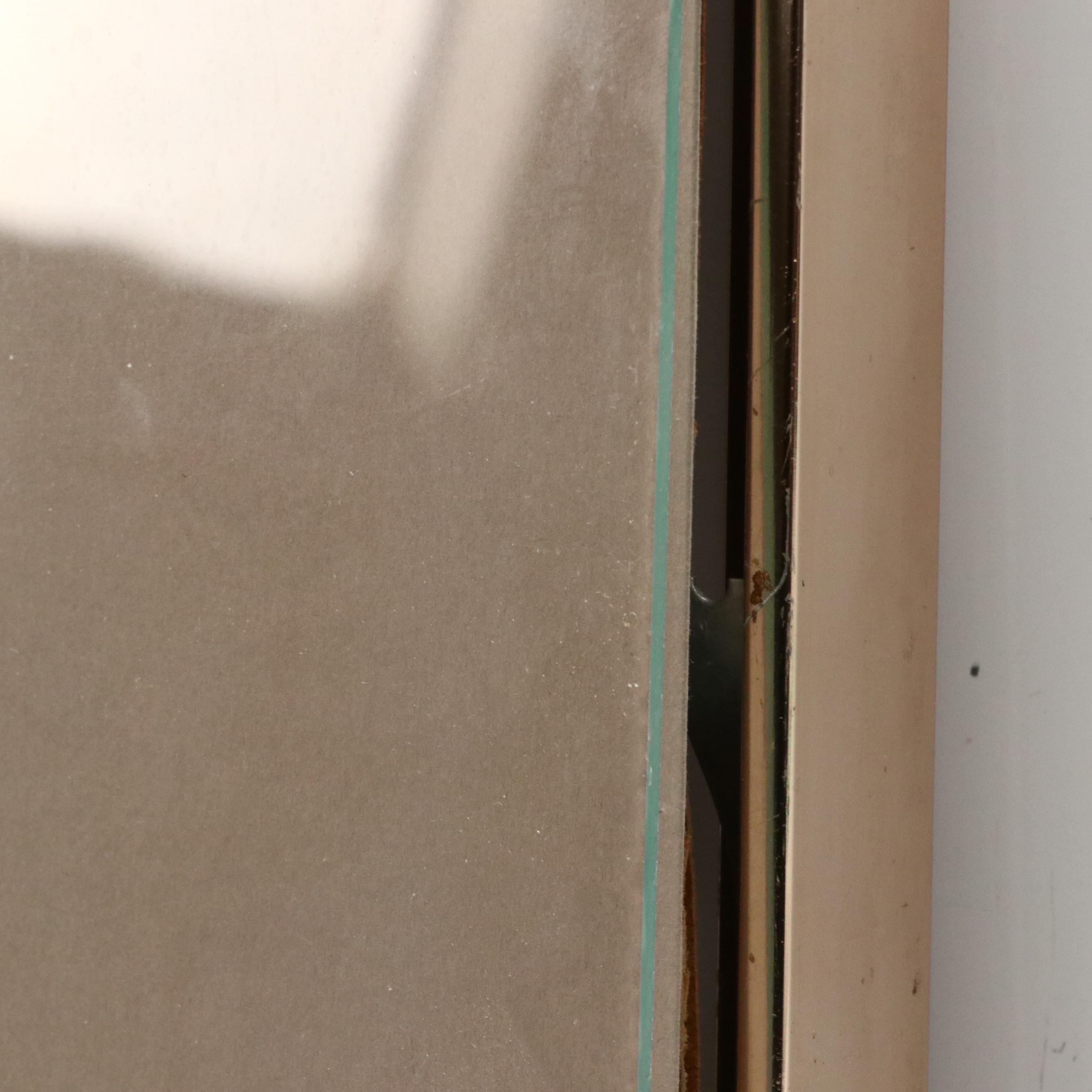 Winter Rural Landscape Etching "Snow Storm," 1976