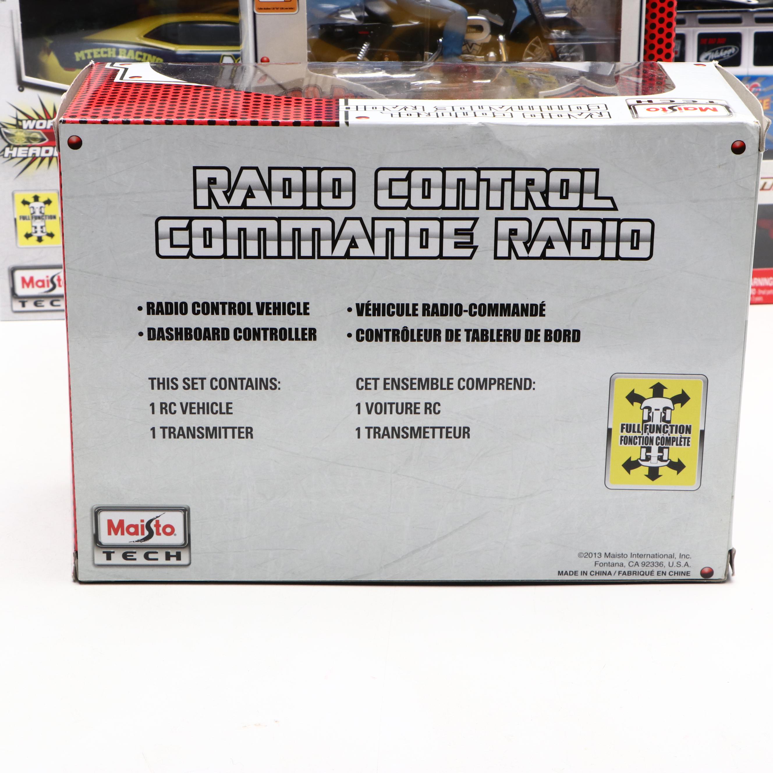 Maisto Radio Controlled "Volkswagen Samba," "Ford Mustang," and More Vehicles