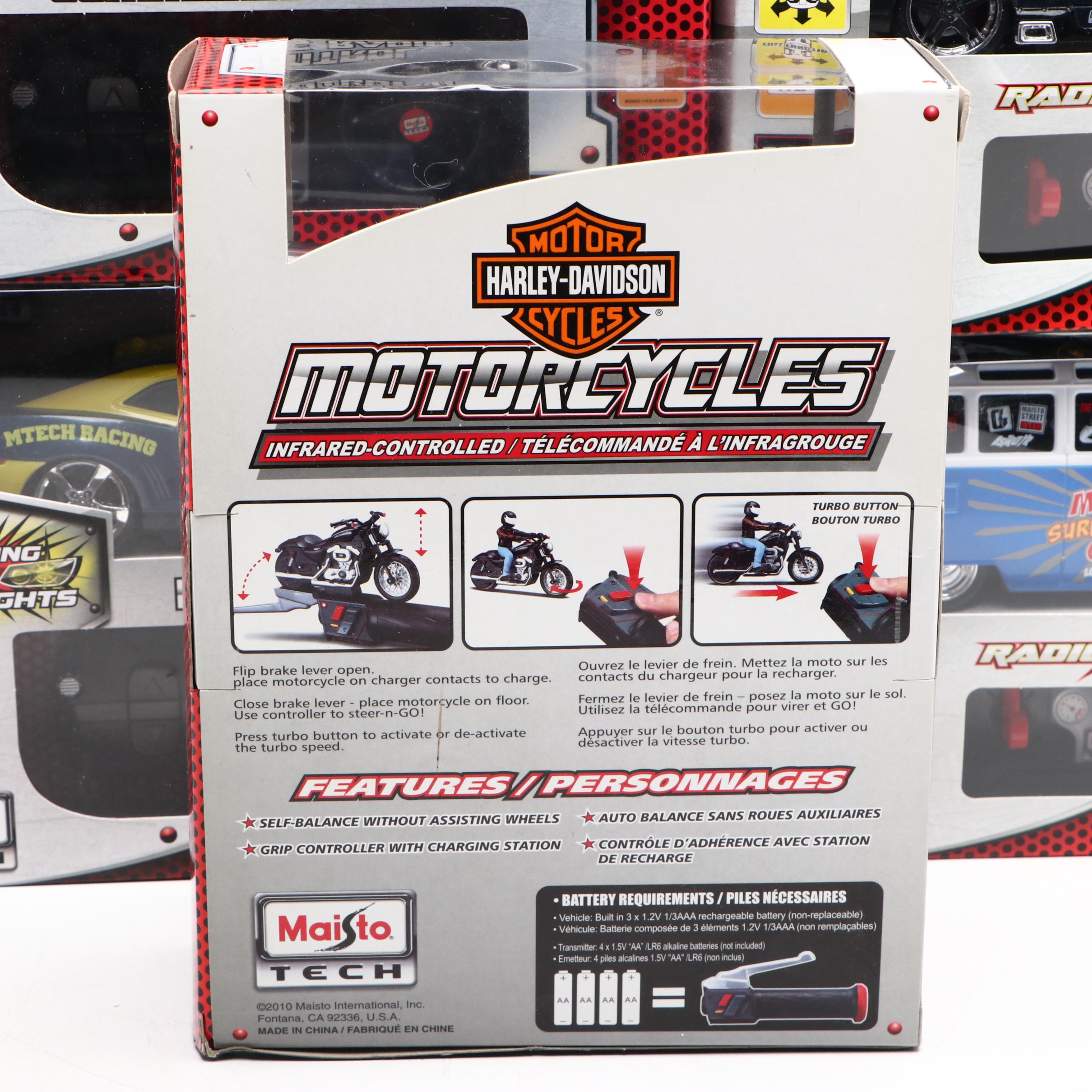 Maisto Radio Controlled "Volkswagen Samba," "Ford Mustang," and More Vehicles