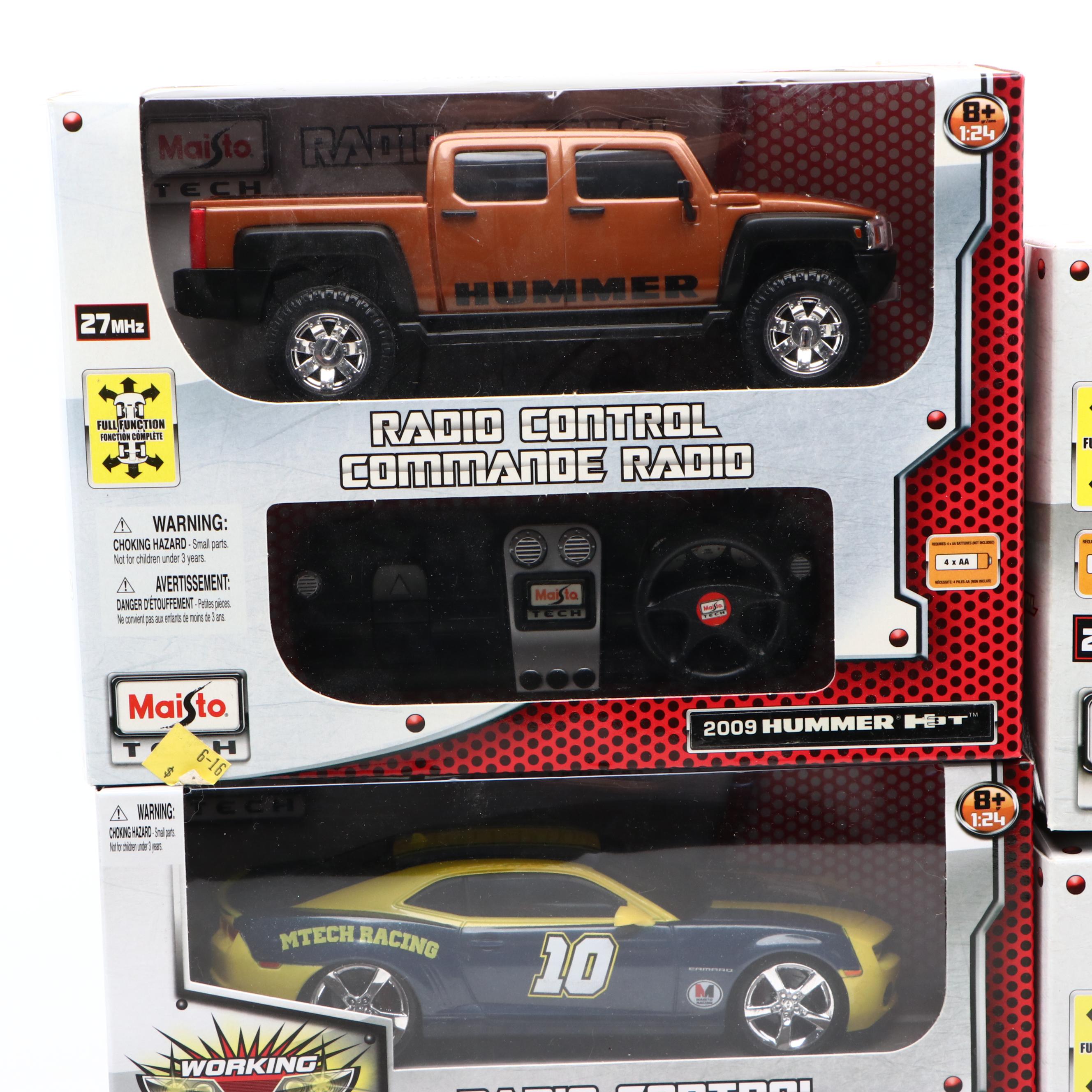 Maisto Radio Controlled "Volkswagen Samba," "Ford Mustang," and More Vehicles