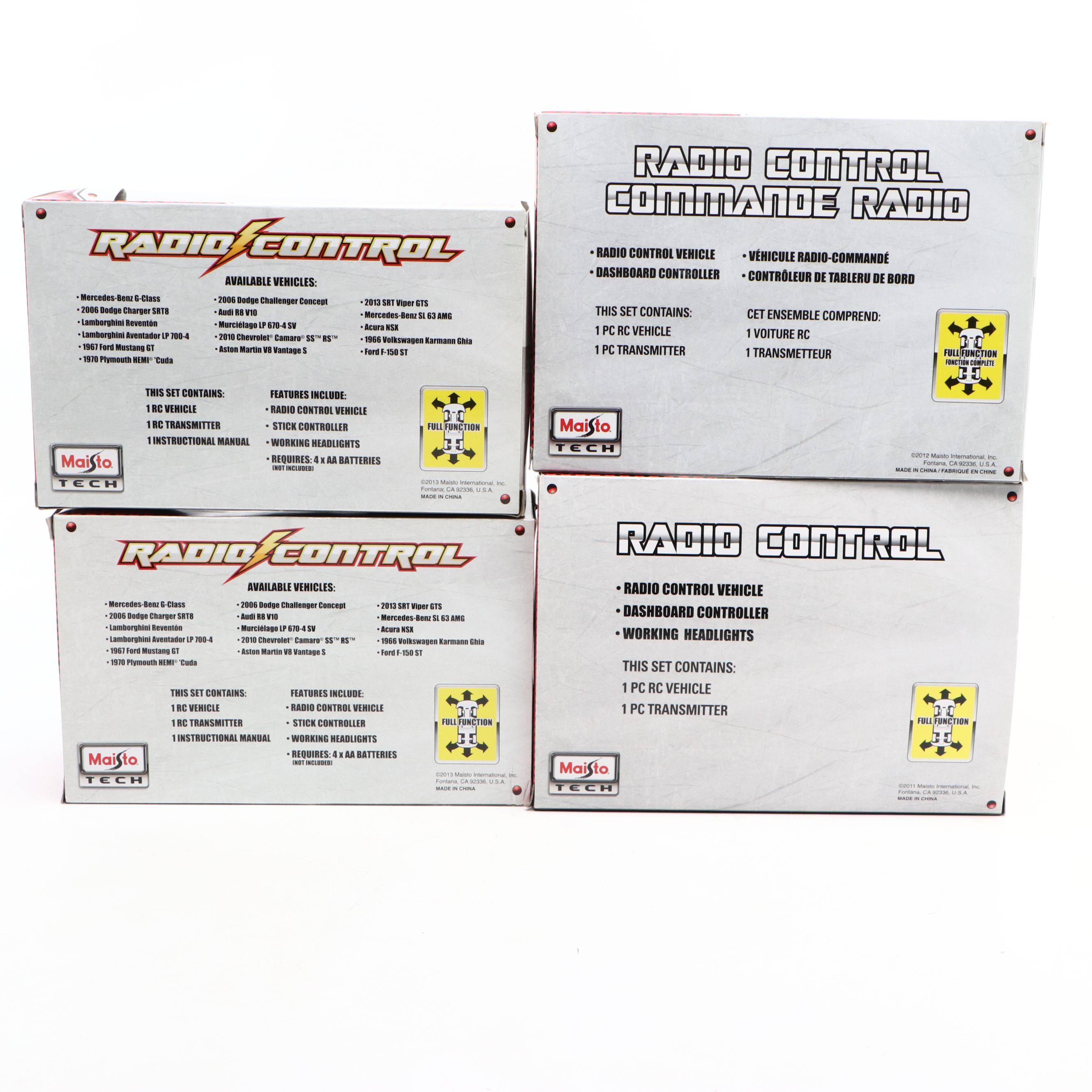 Maisto Radio Controlled "Volkswagen Samba," "Ford Mustang," and More Vehicles