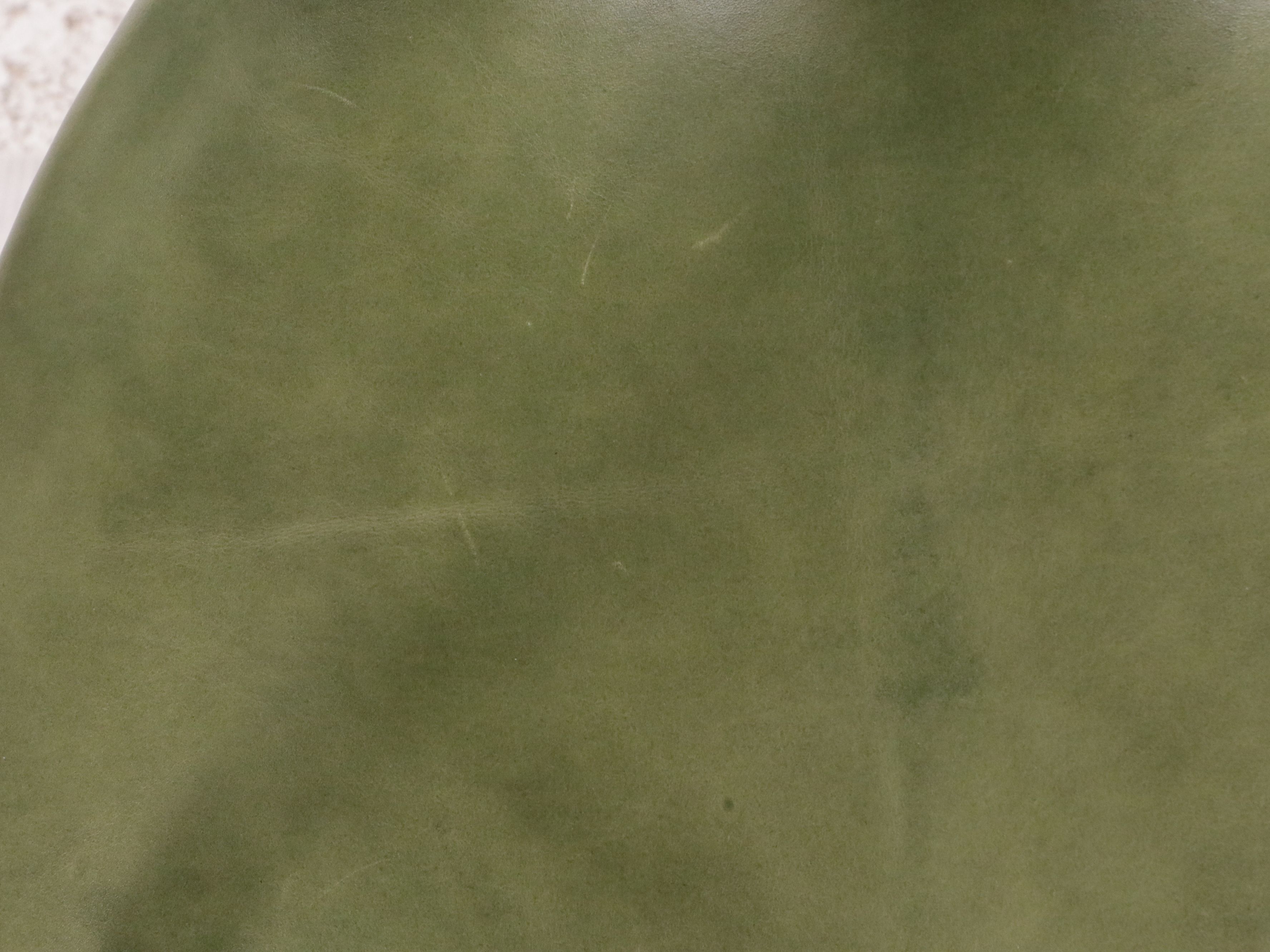 Pair of Karges "Prince of Wales" Mahogany Armchairs with Leather Upholstery