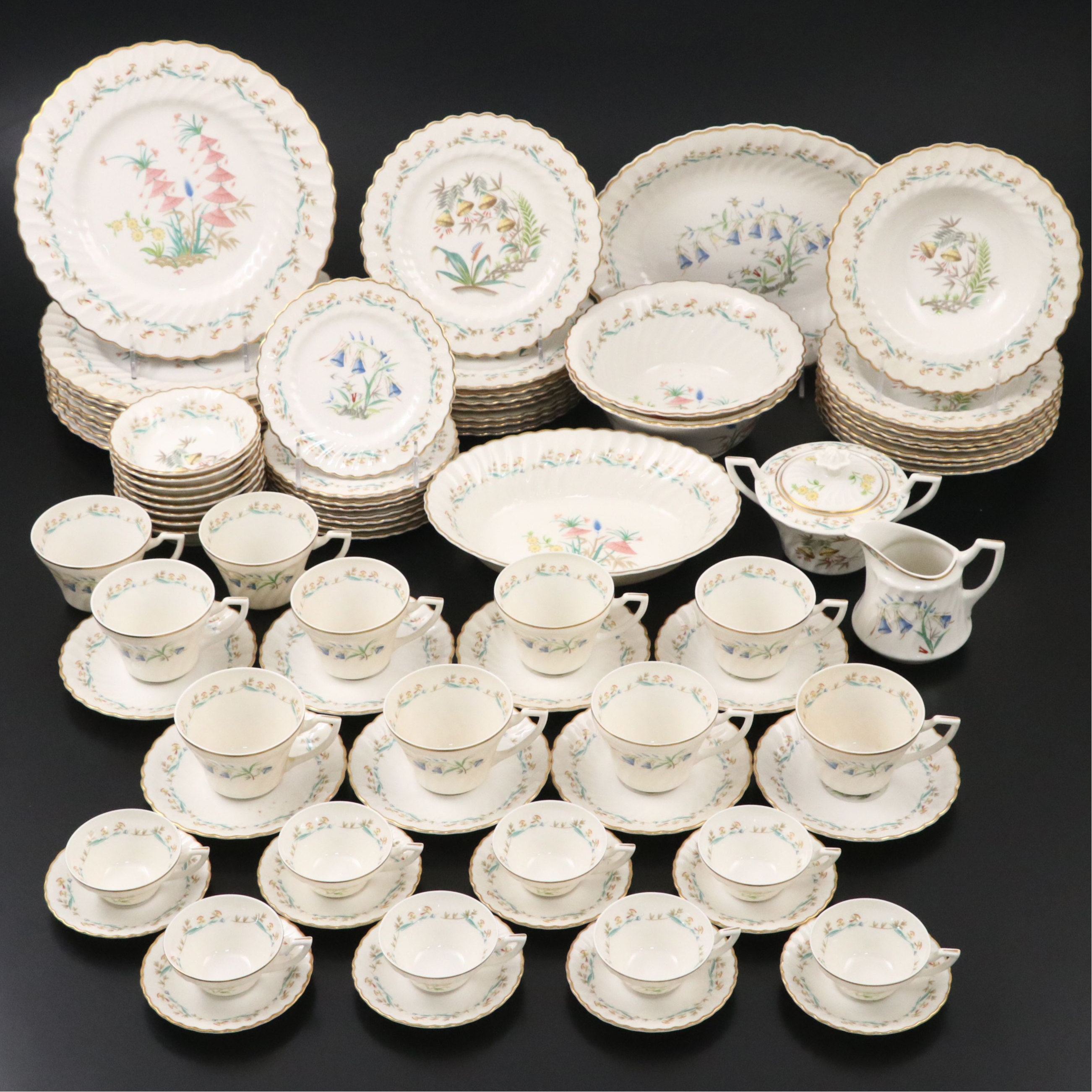 Syracuse "Temple Bells" Porcelain Dinnerware, 1962–1966