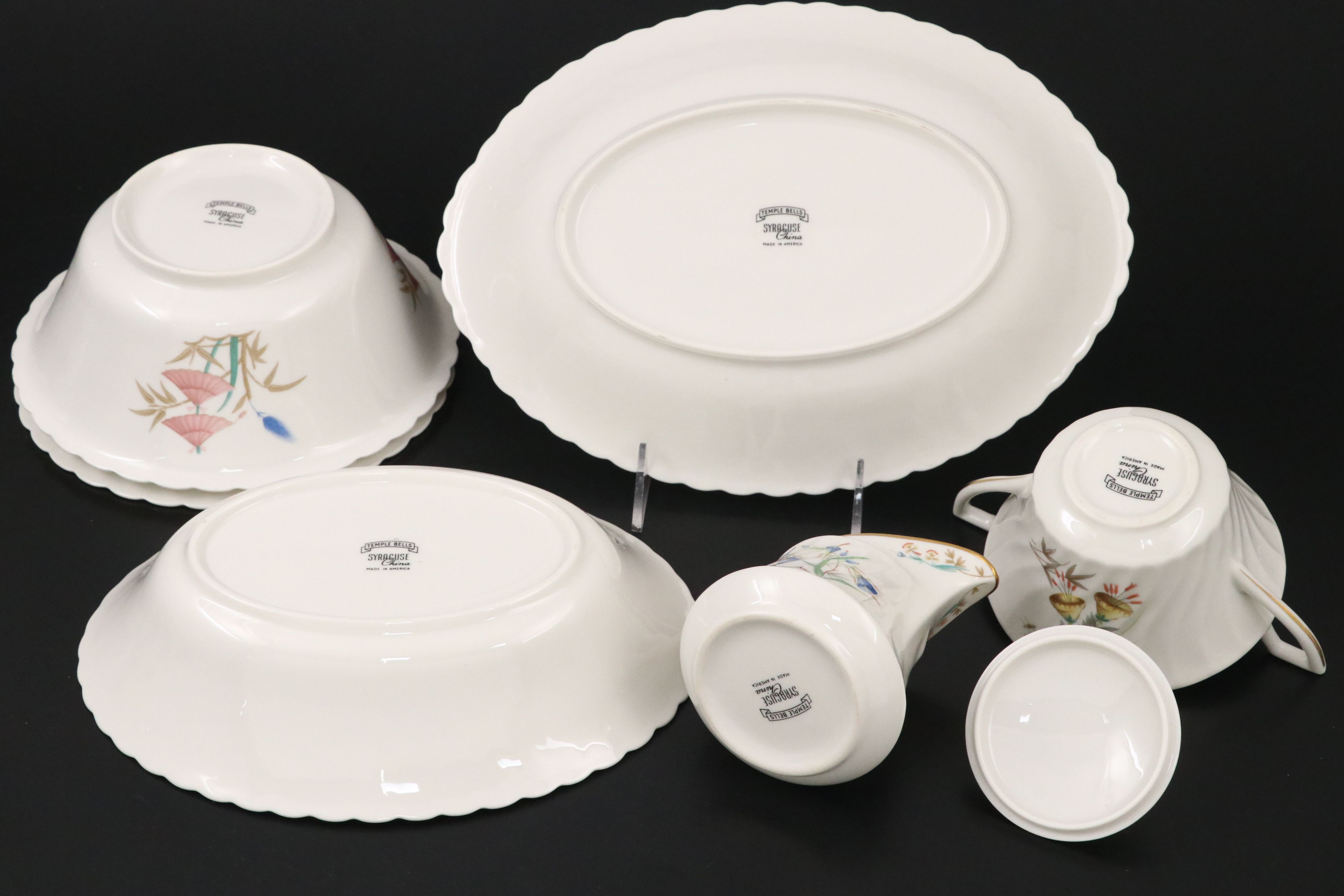 Syracuse "Temple Bells" Porcelain Dinnerware, 1962–1966