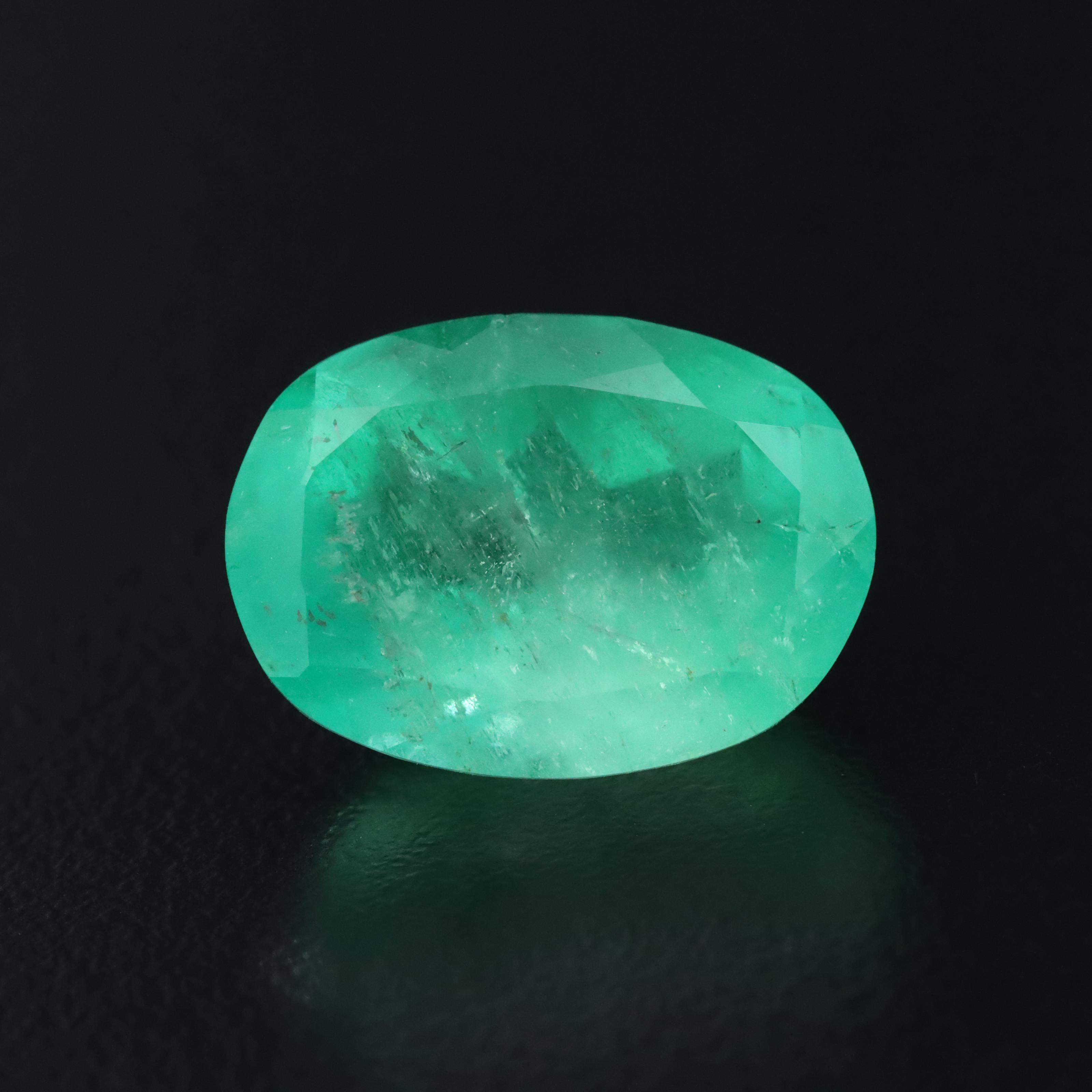 Loose 10.87 CT Emerald