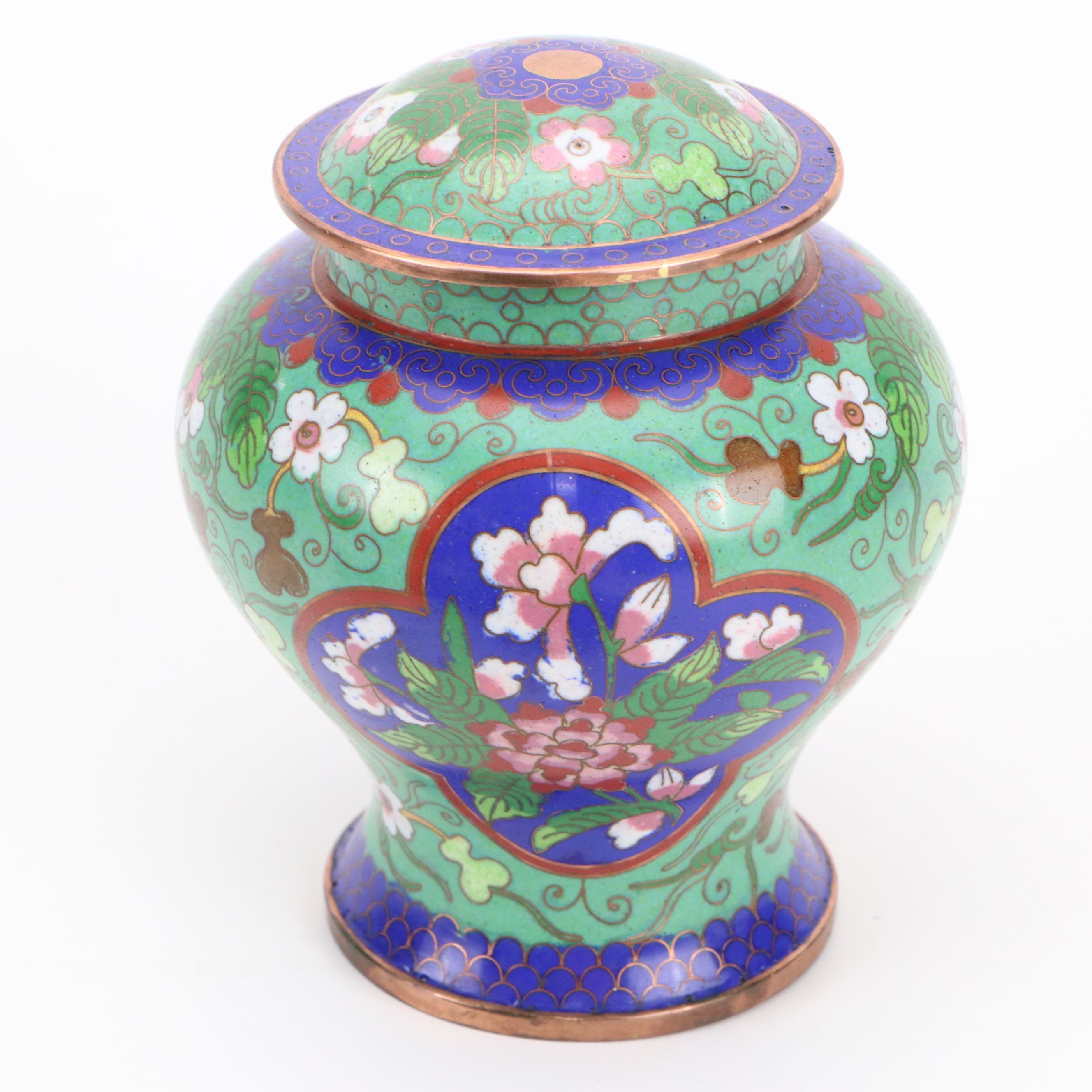 Andersen Paillonné Enamel on Sterling Plate, Cloisonné Vessels, Shakers and More