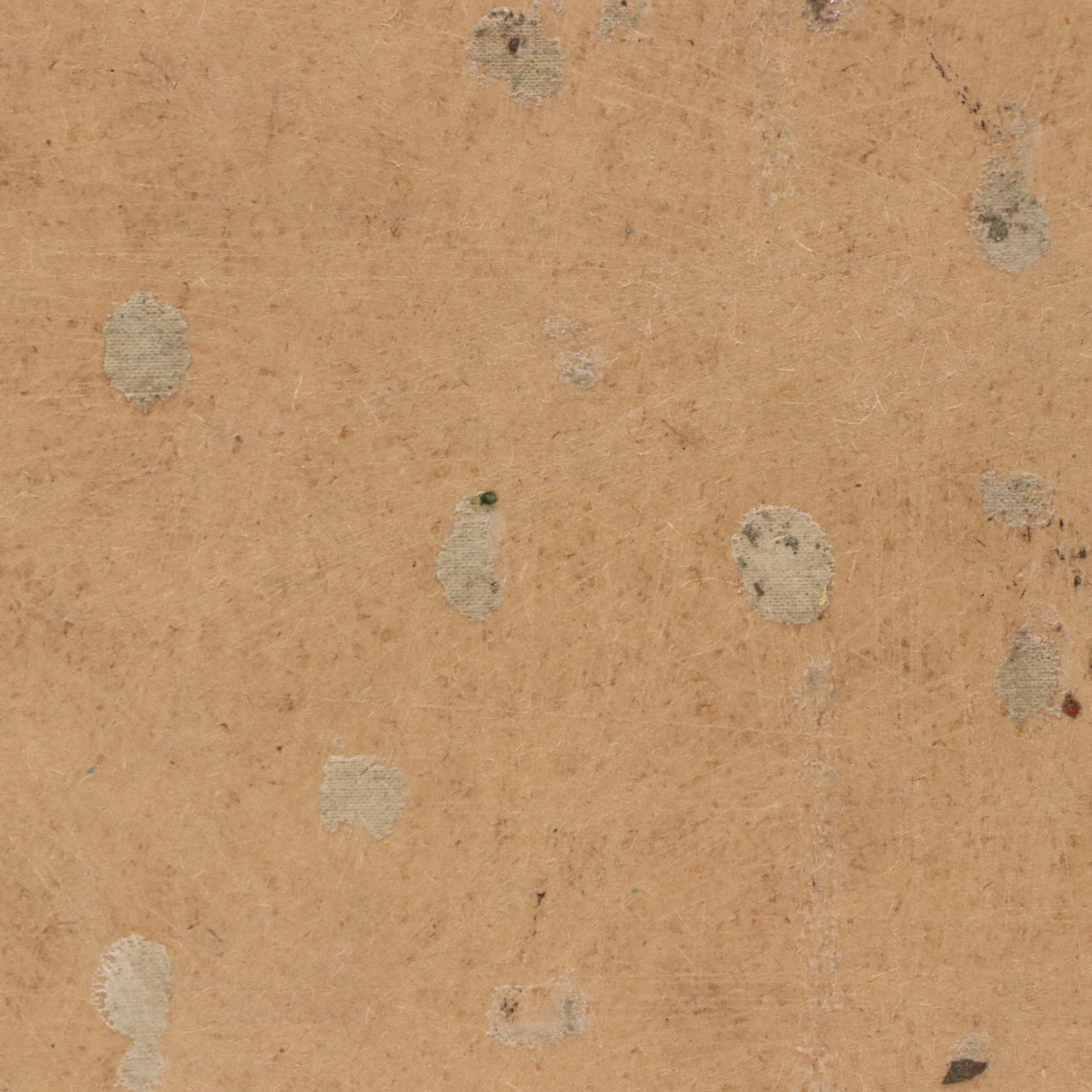 Modernist Countryside Landscape Oil Painting, Mid-20th Century