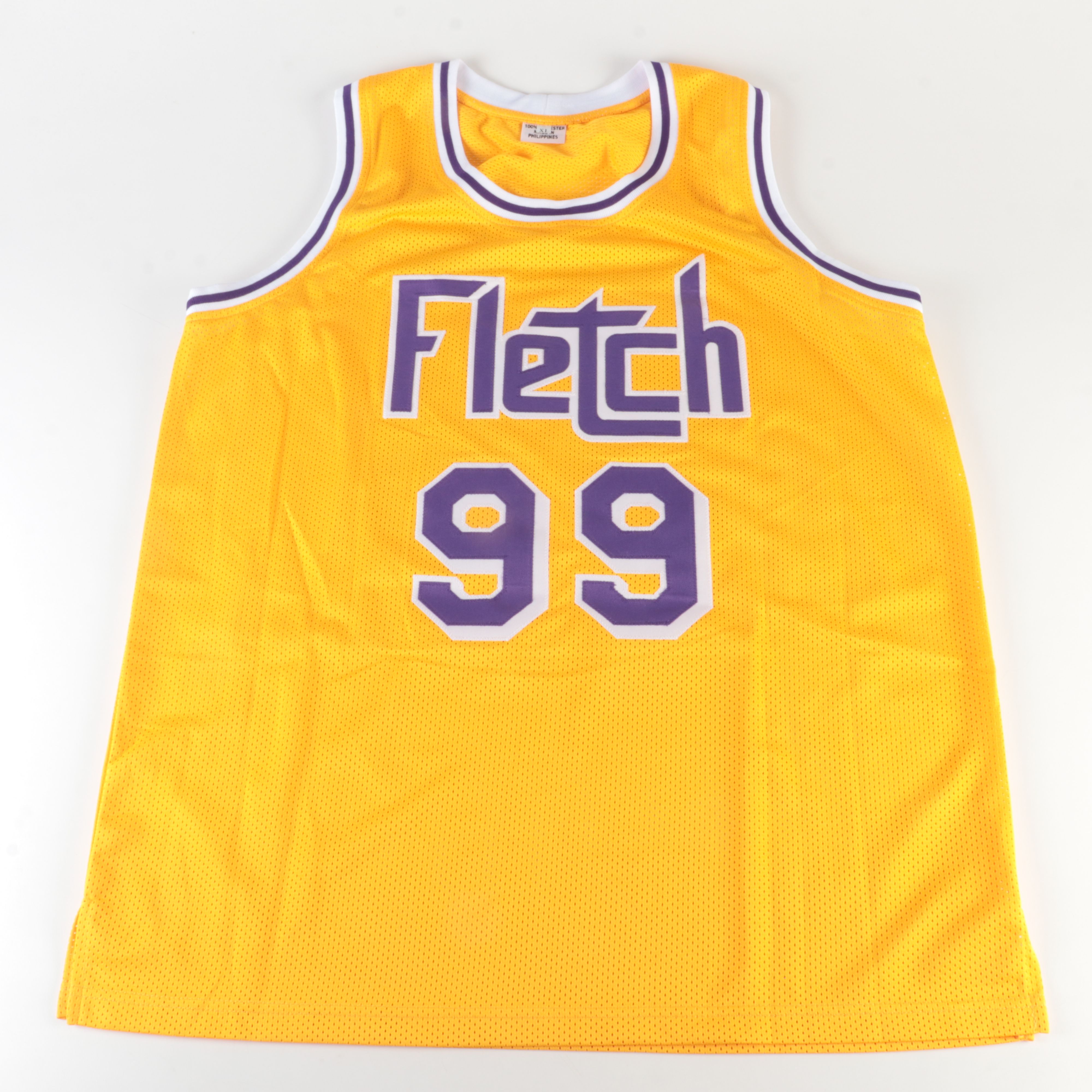 Chevy Chase Signed "Fletch" Los Angeles Lakers Basketball Jersey, Beckett