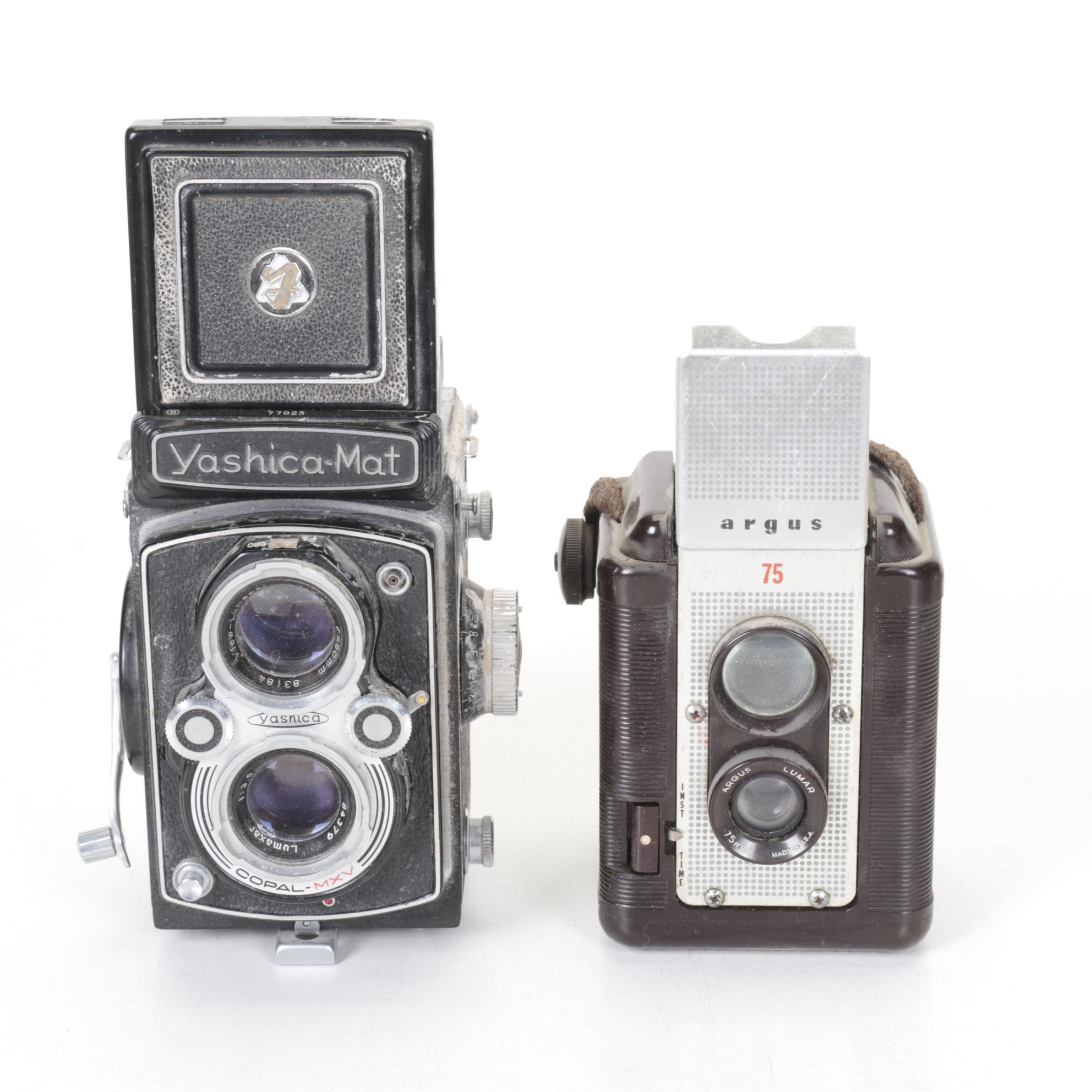 Yashica-Mat, Argus 75, and More TLR, Box Cameras, and Accessories