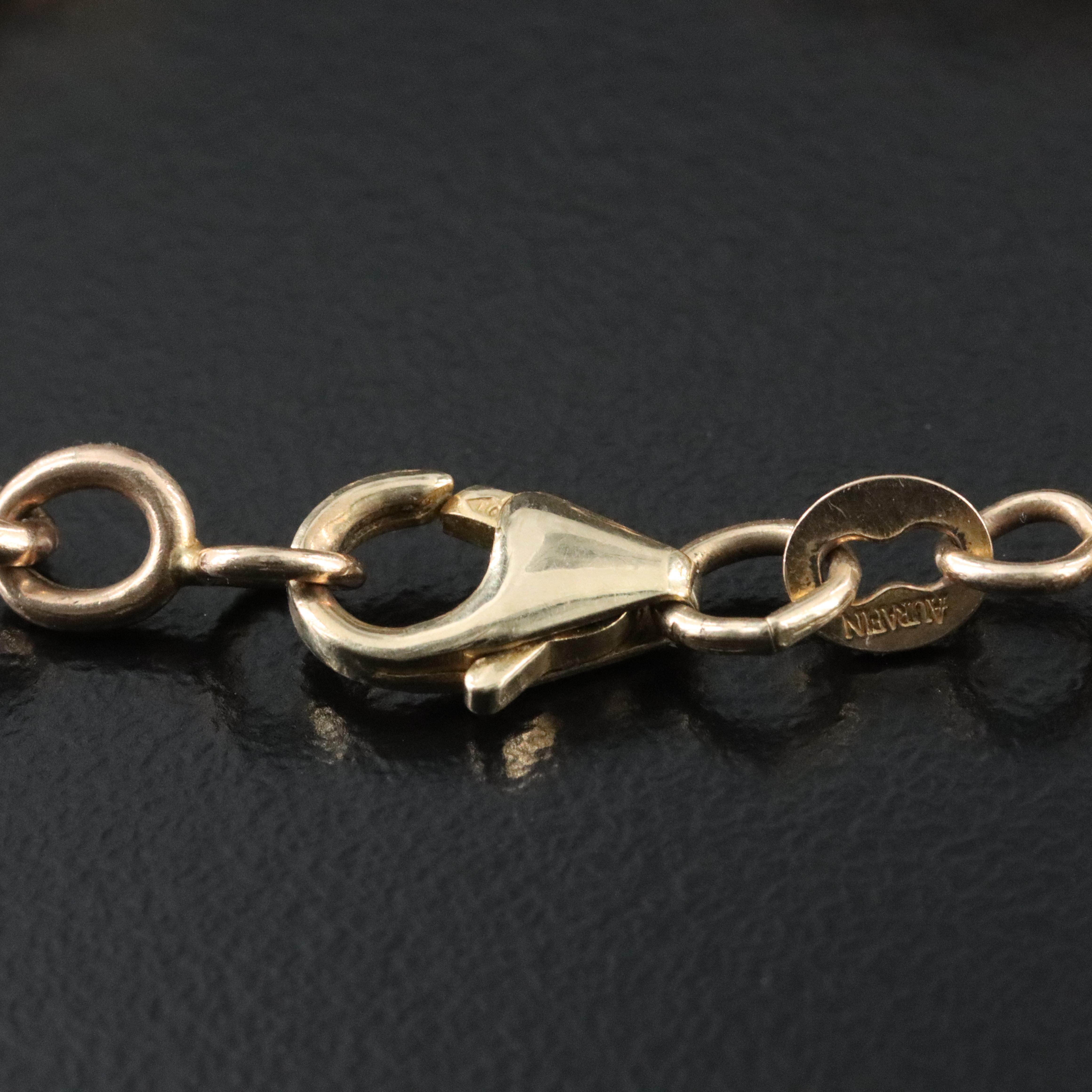 Vintage 10K Charm Bracelet Including 14K and Gold-Filled