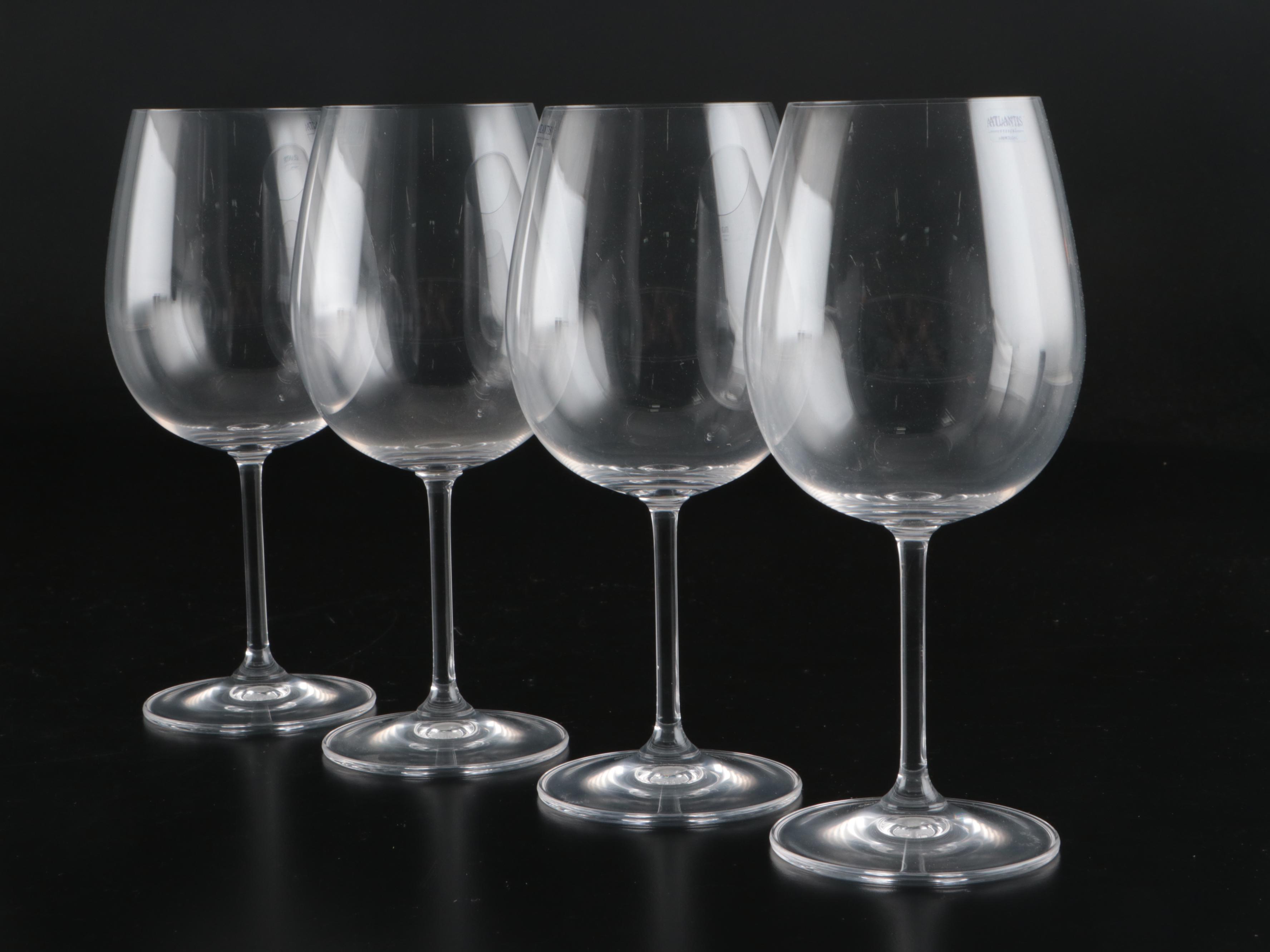 Atlantis Crystal Wine Decanter and Glasses with Cocktail Shaker Set