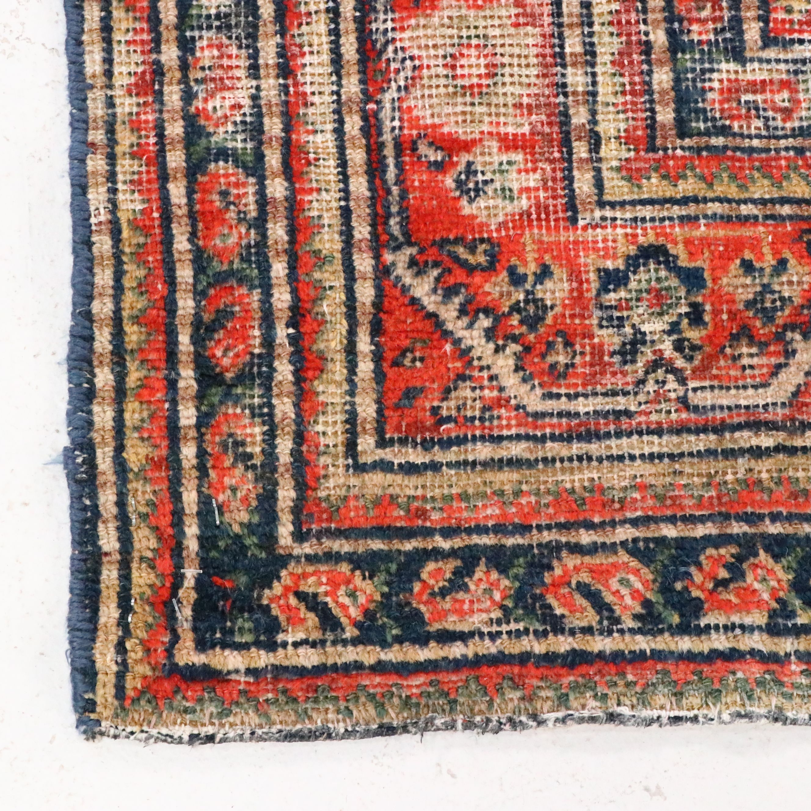 4'2 x 9'8 Hand-Knotted Persian Malayer Long Rug