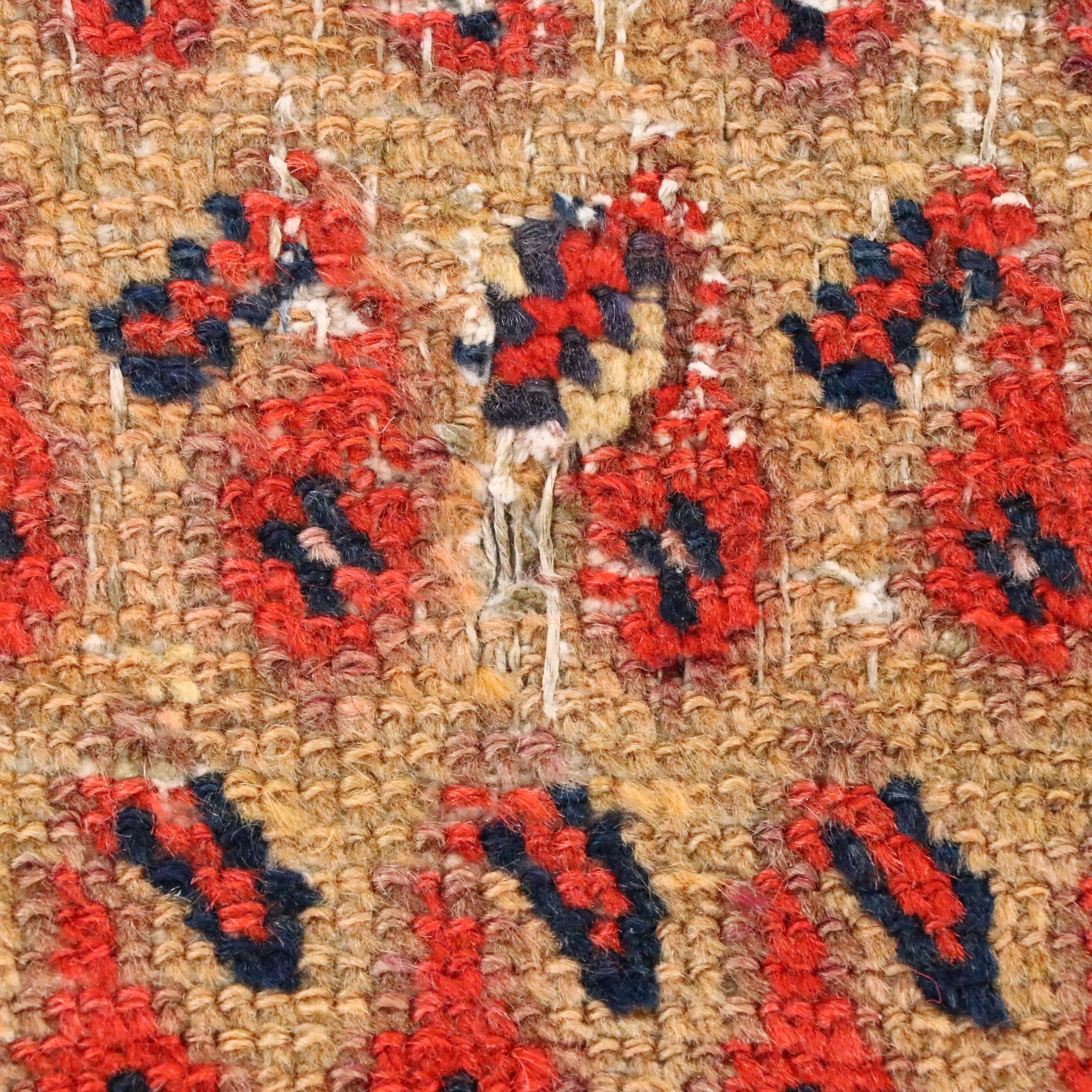 4'2 x 9'8 Hand-Knotted Persian Malayer Long Rug