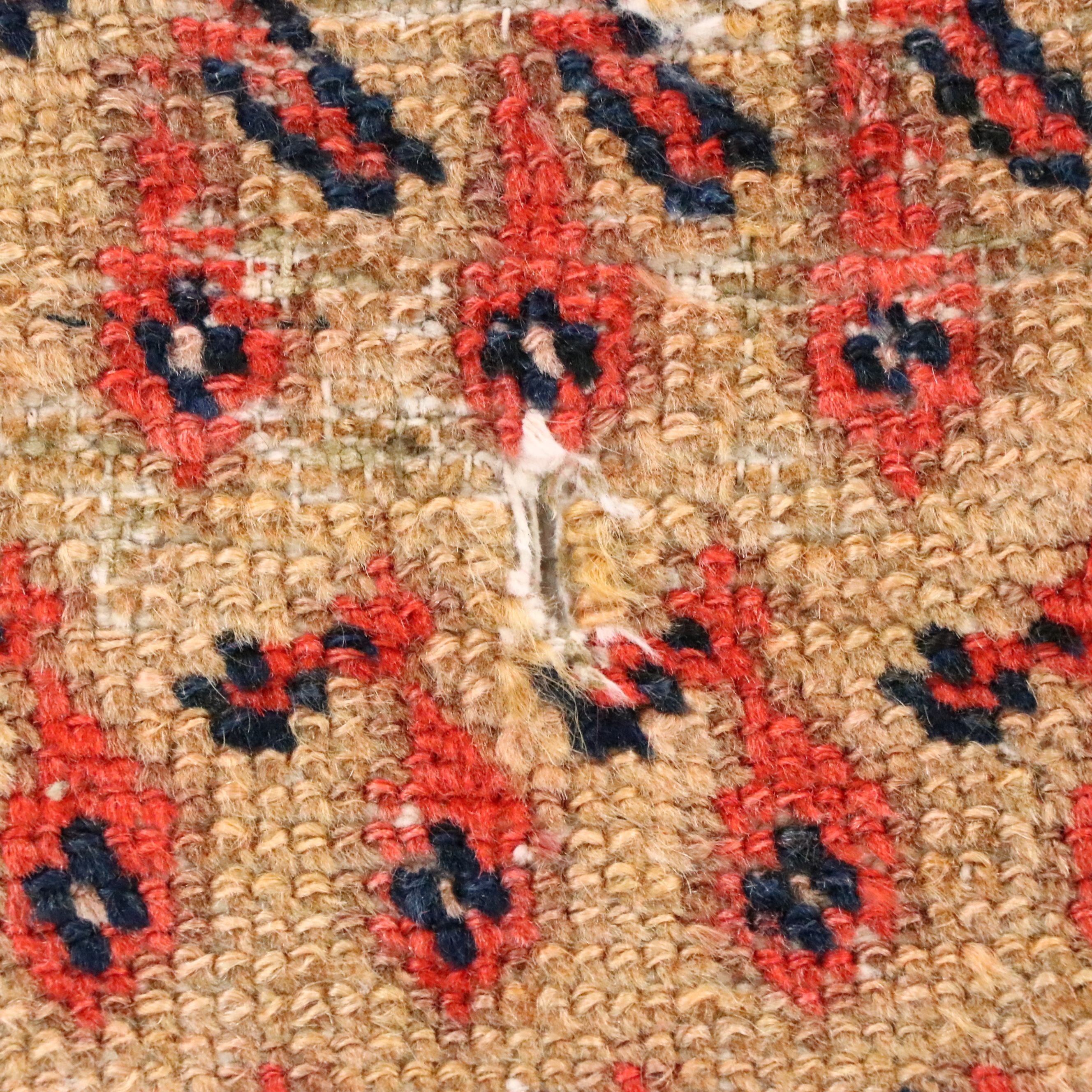 4'2 x 9'8 Hand-Knotted Persian Malayer Long Rug