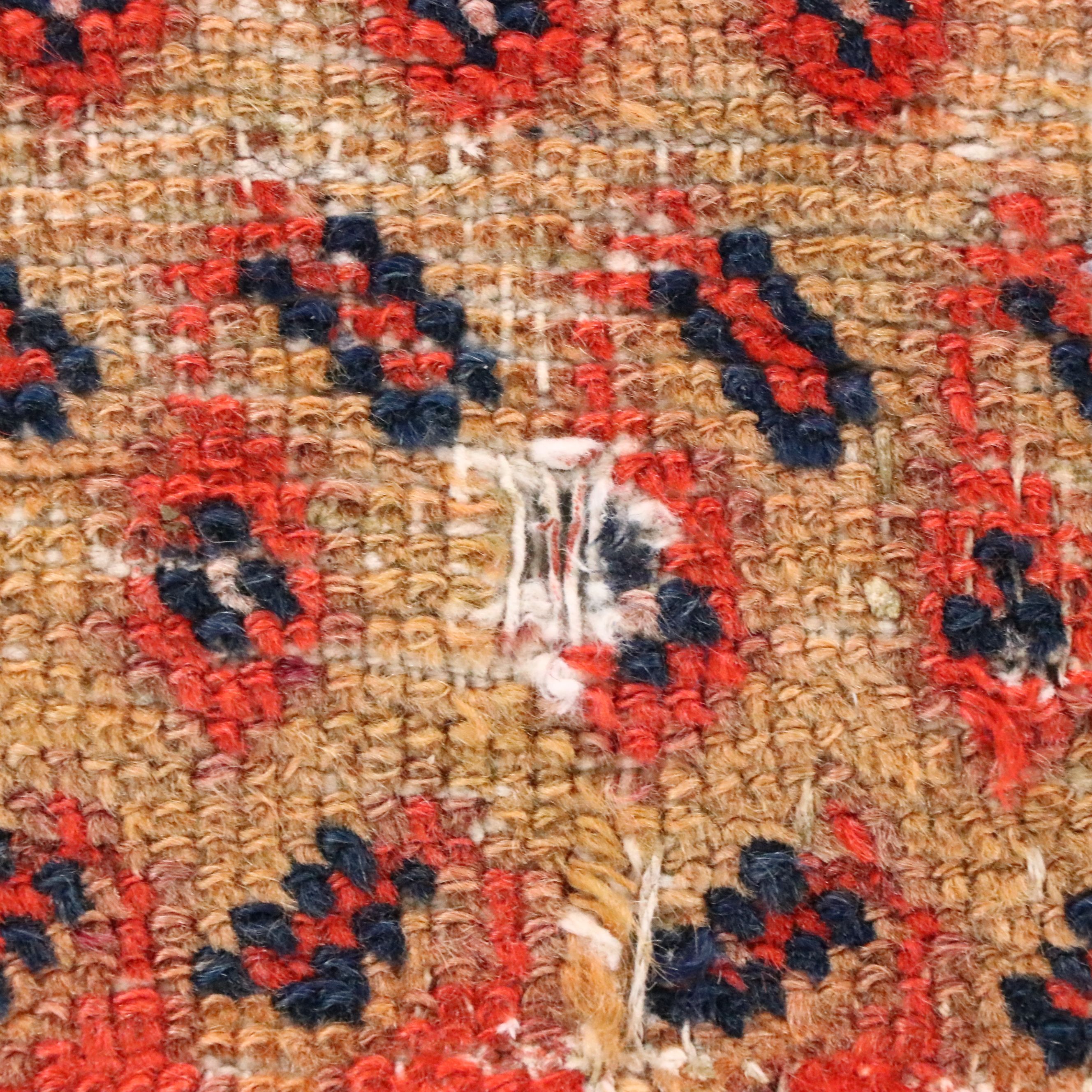 4'2 x 9'8 Hand-Knotted Persian Malayer Long Rug