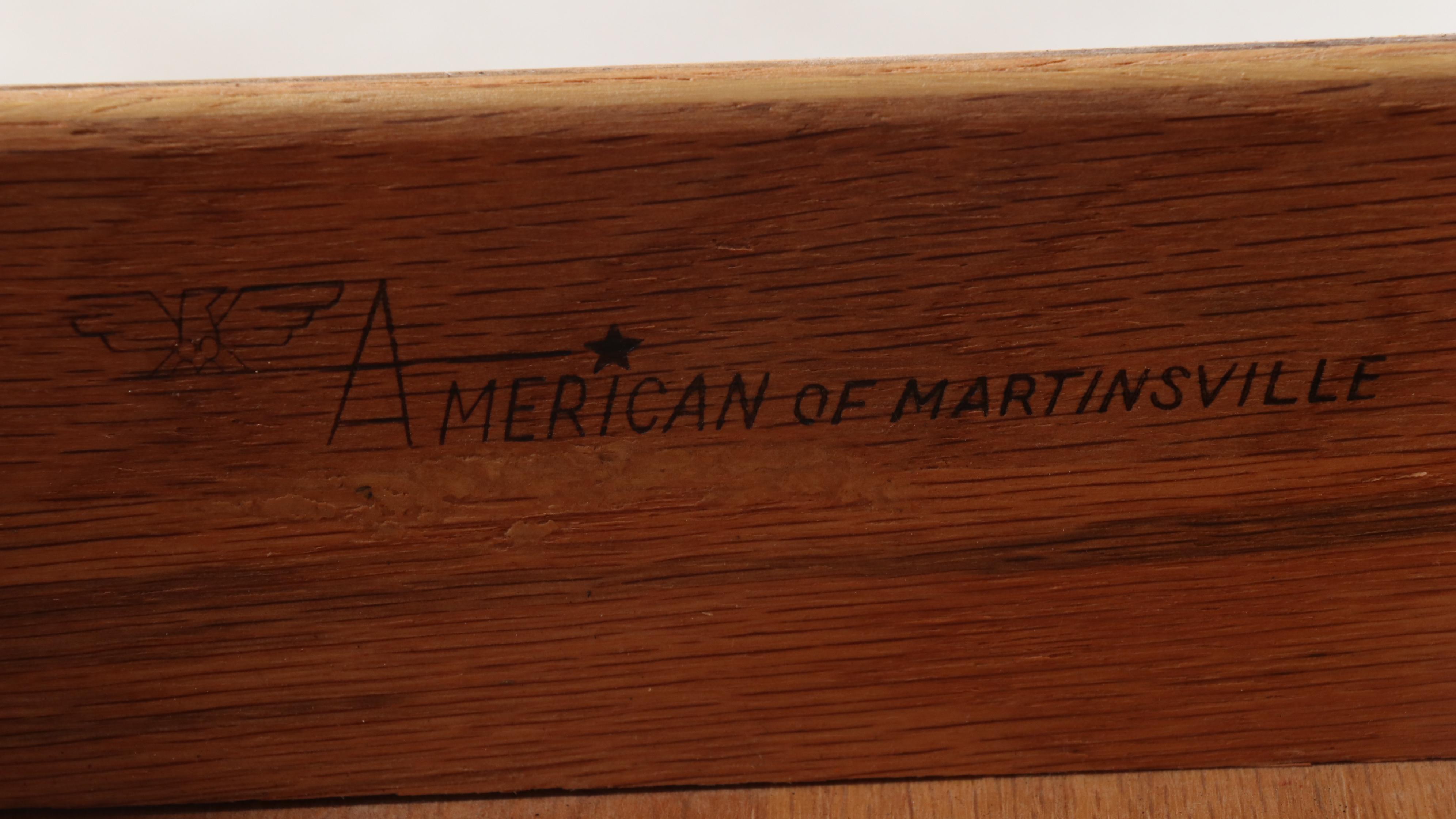 American of Martinsville Mid Century Modern Walnut Nightstand