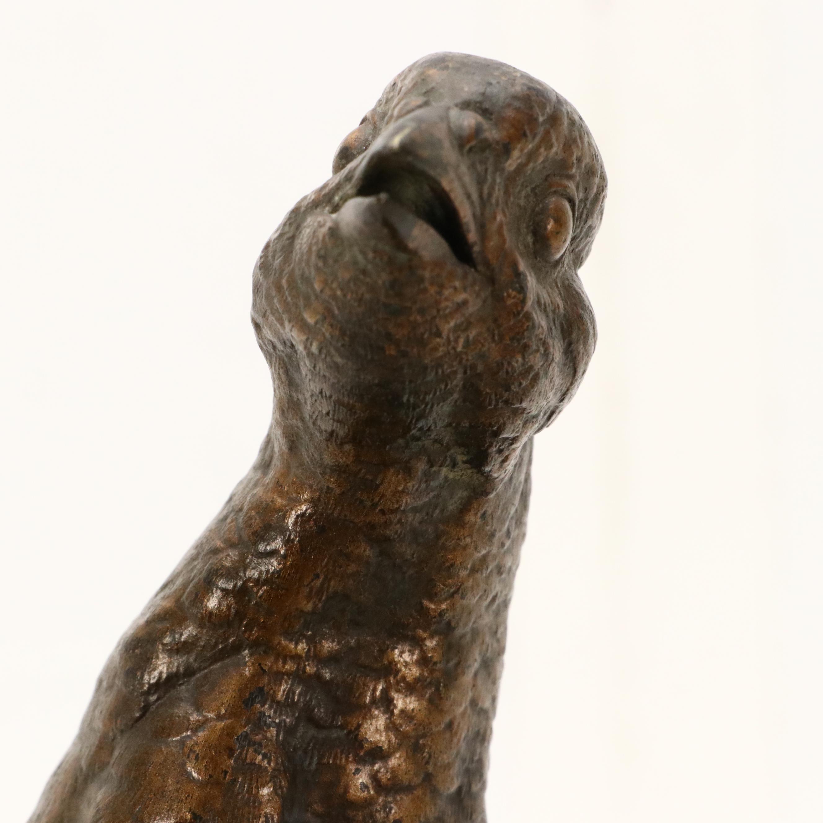 Cast Bronze Partridge After Jules Moigniez