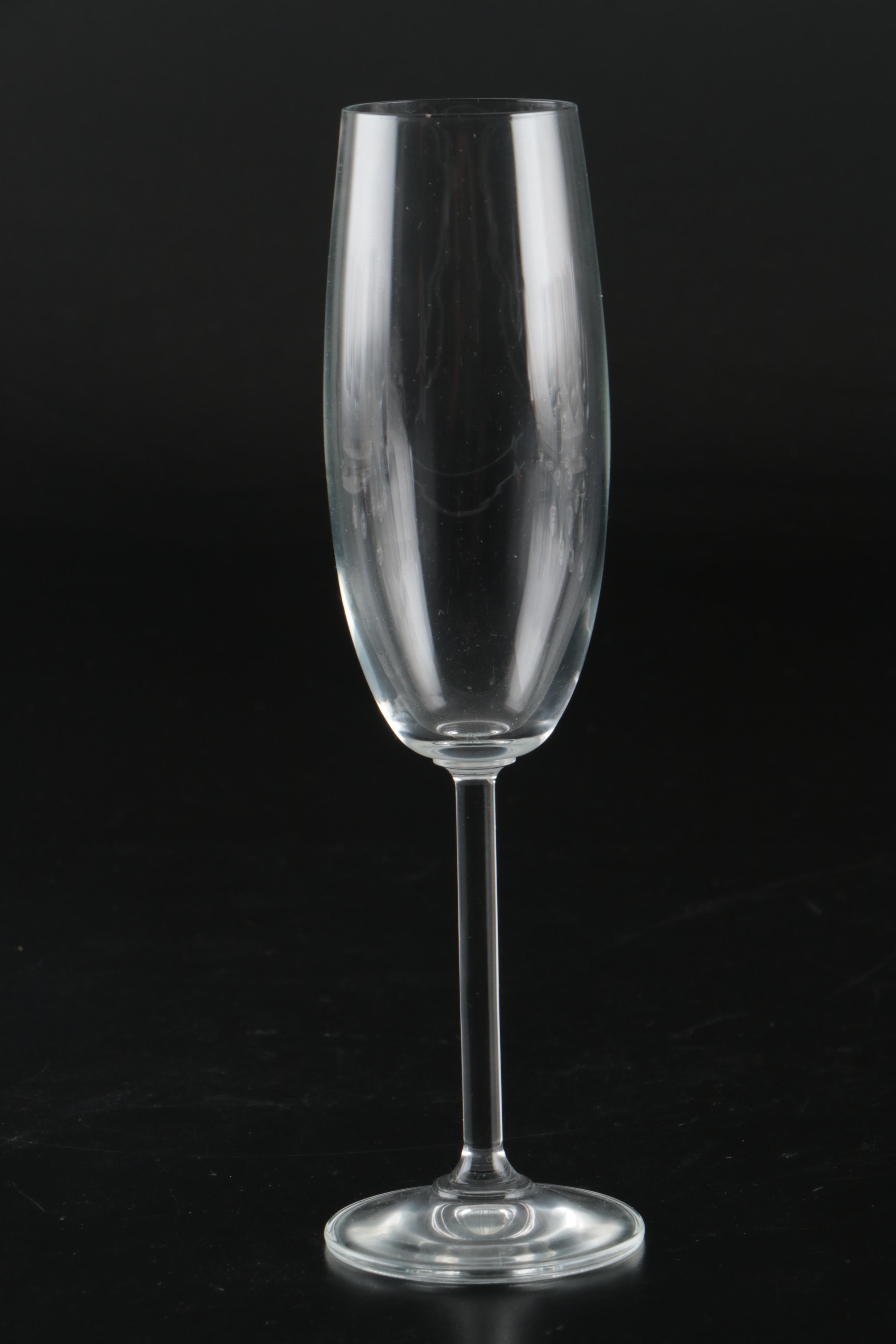 Wine Glasses and Champagne Flutes