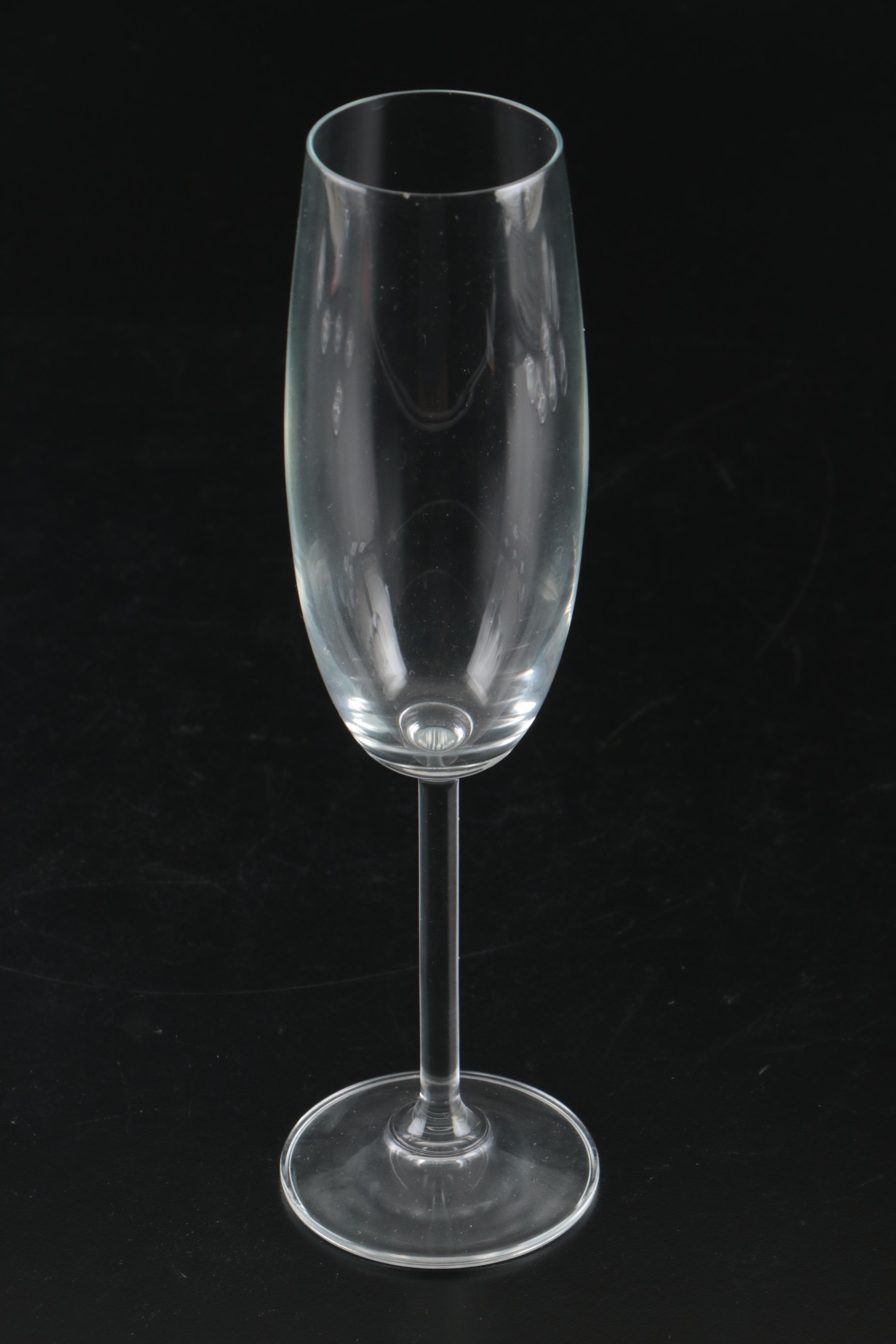 Wine Glasses and Champagne Flutes