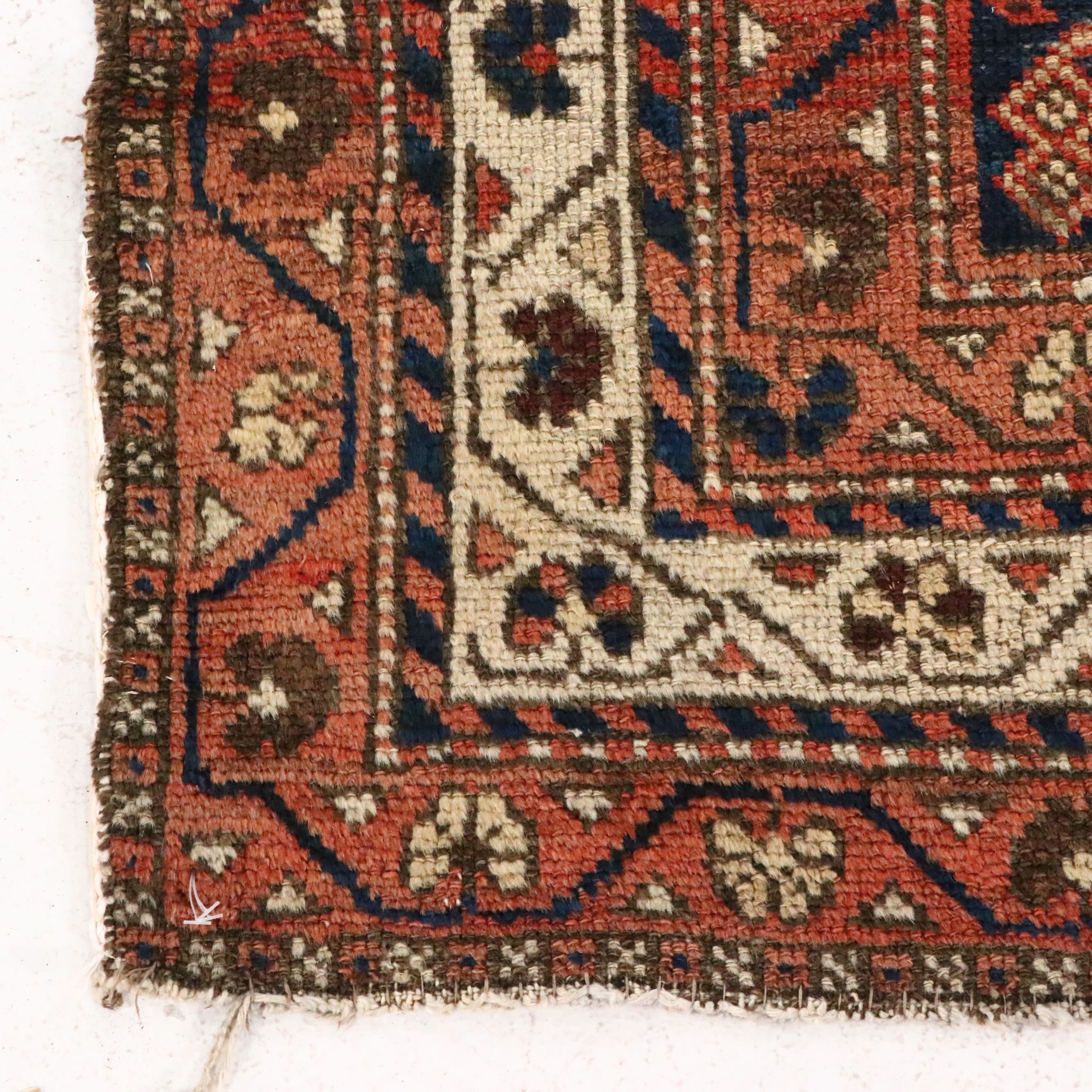 3'8 x 6'6 Hand-Knotted Persian Malayer Area Rug