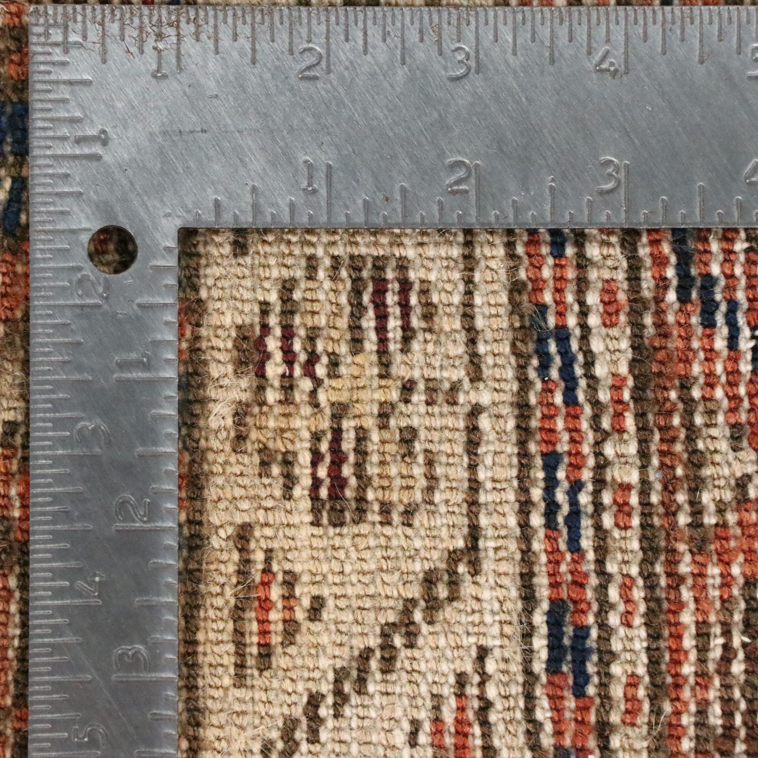 3'8 x 6'6 Hand-Knotted Persian Malayer Area Rug