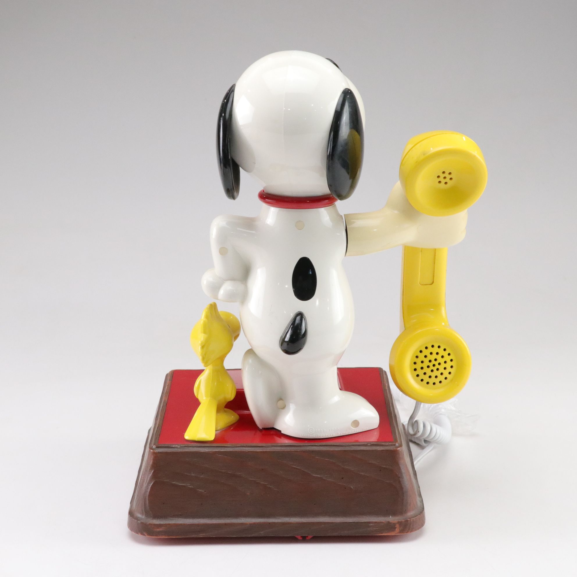 Snoopy & Woodstock Landline Telephone & Music Box