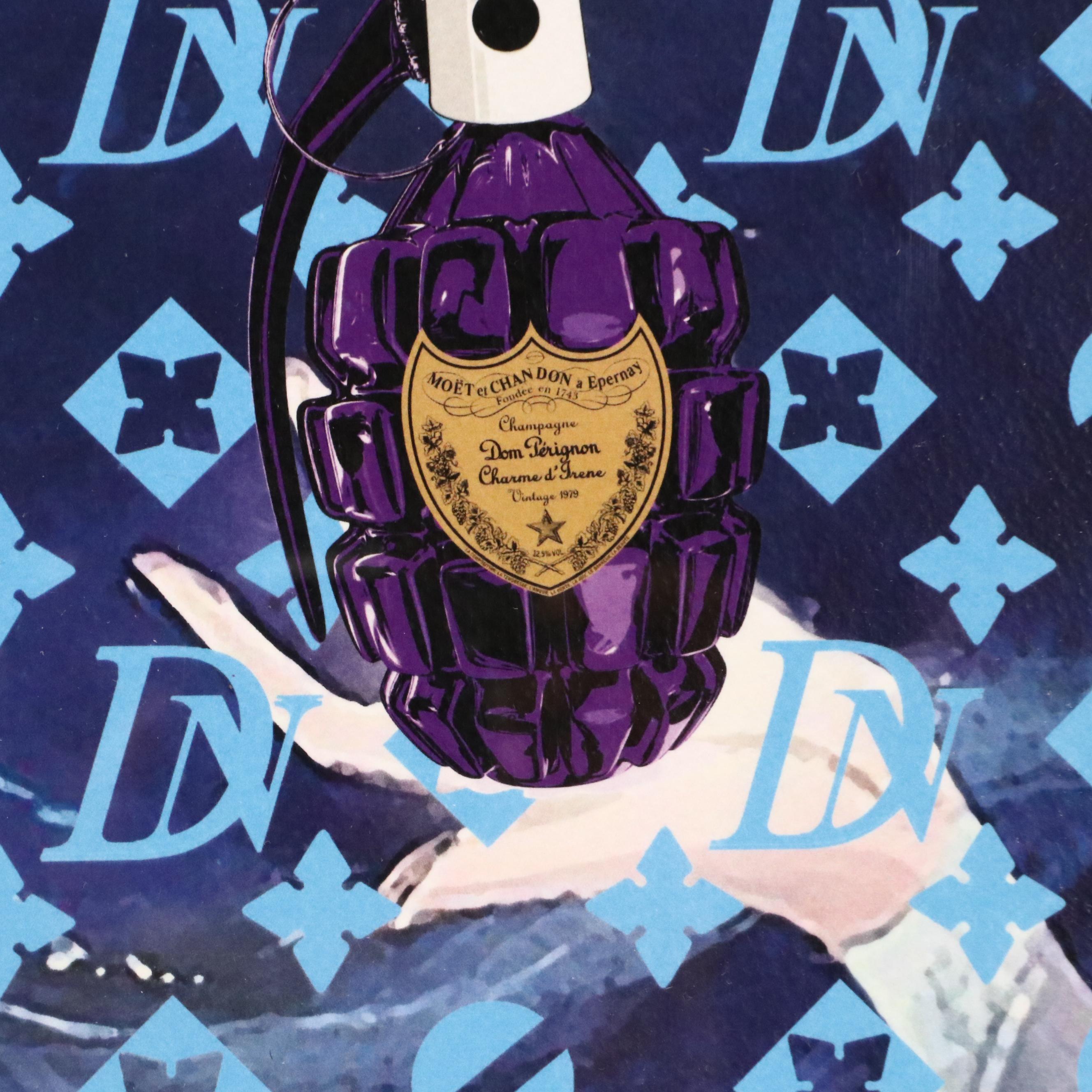 Death NYC Graphic Digital Print Homage Elsa x Perfume Grenade, 2020
