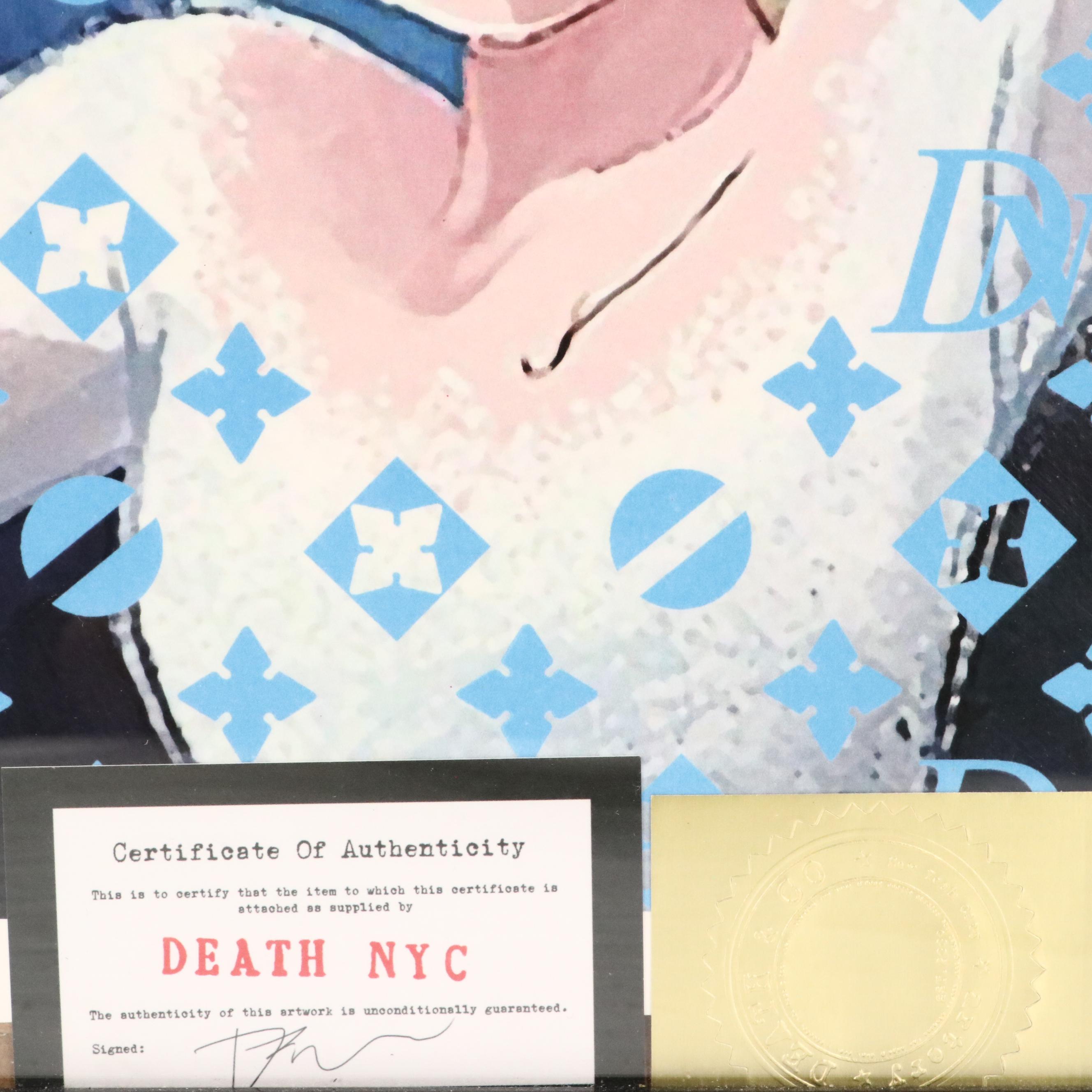 Death NYC Graphic Digital Print Homage Elsa x Perfume Grenade, 2020