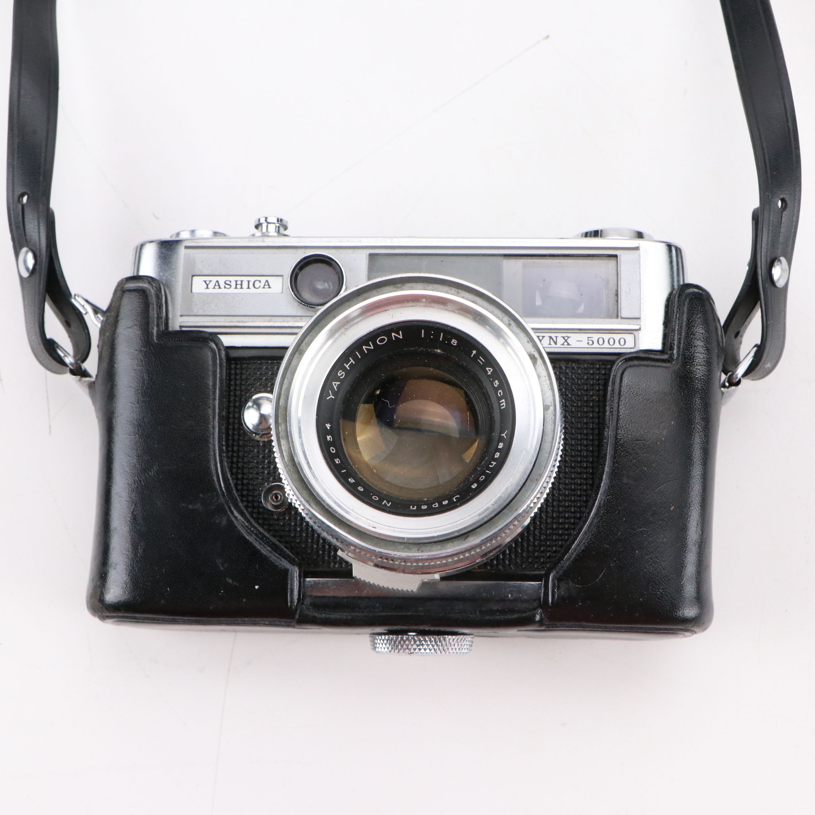 Yashica Lynx-5000 with Vivitar Series 1 Zoom Lens and Case