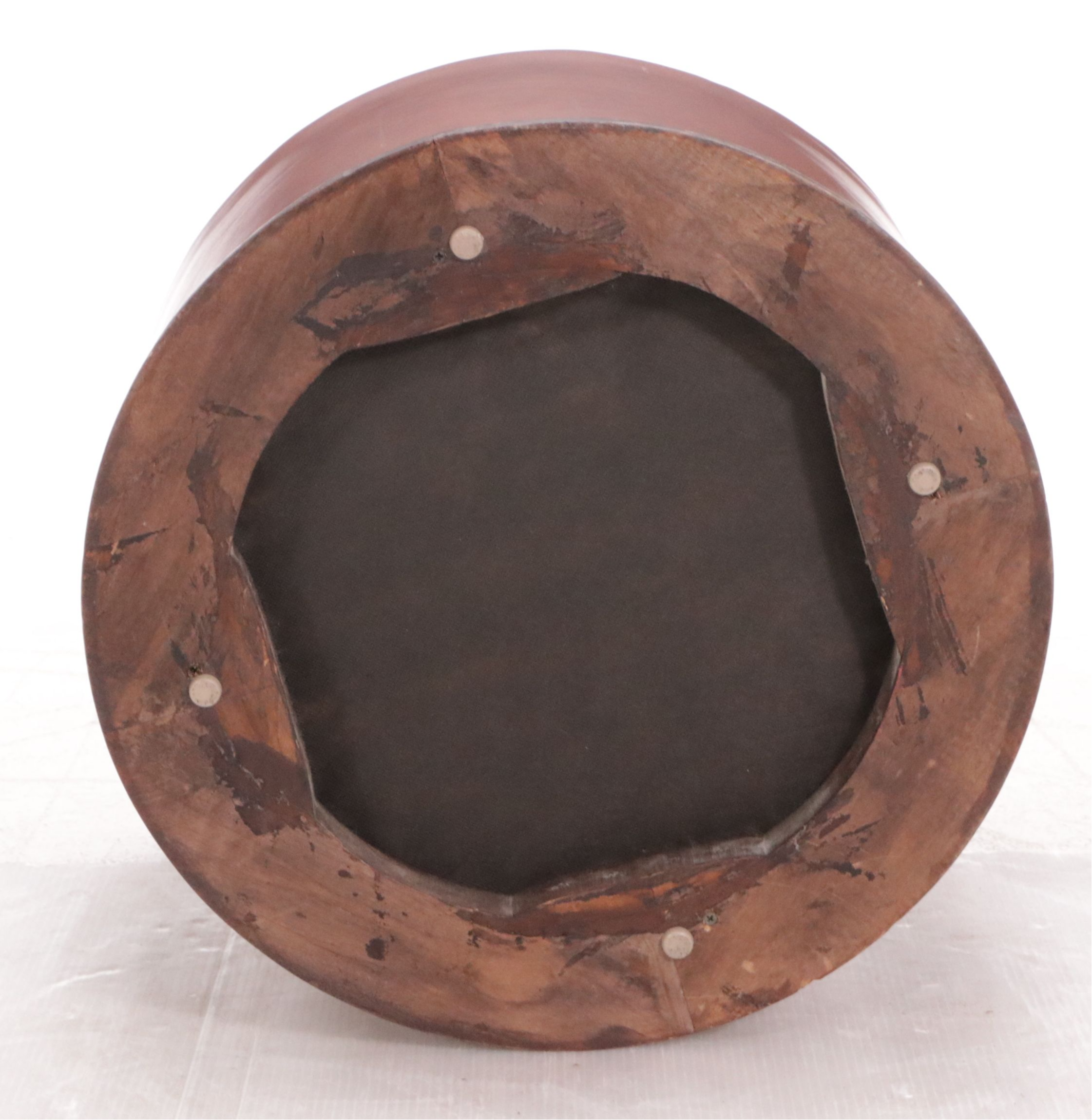 Michael C. Smith Jasper Furniture Leather Barrel Chair