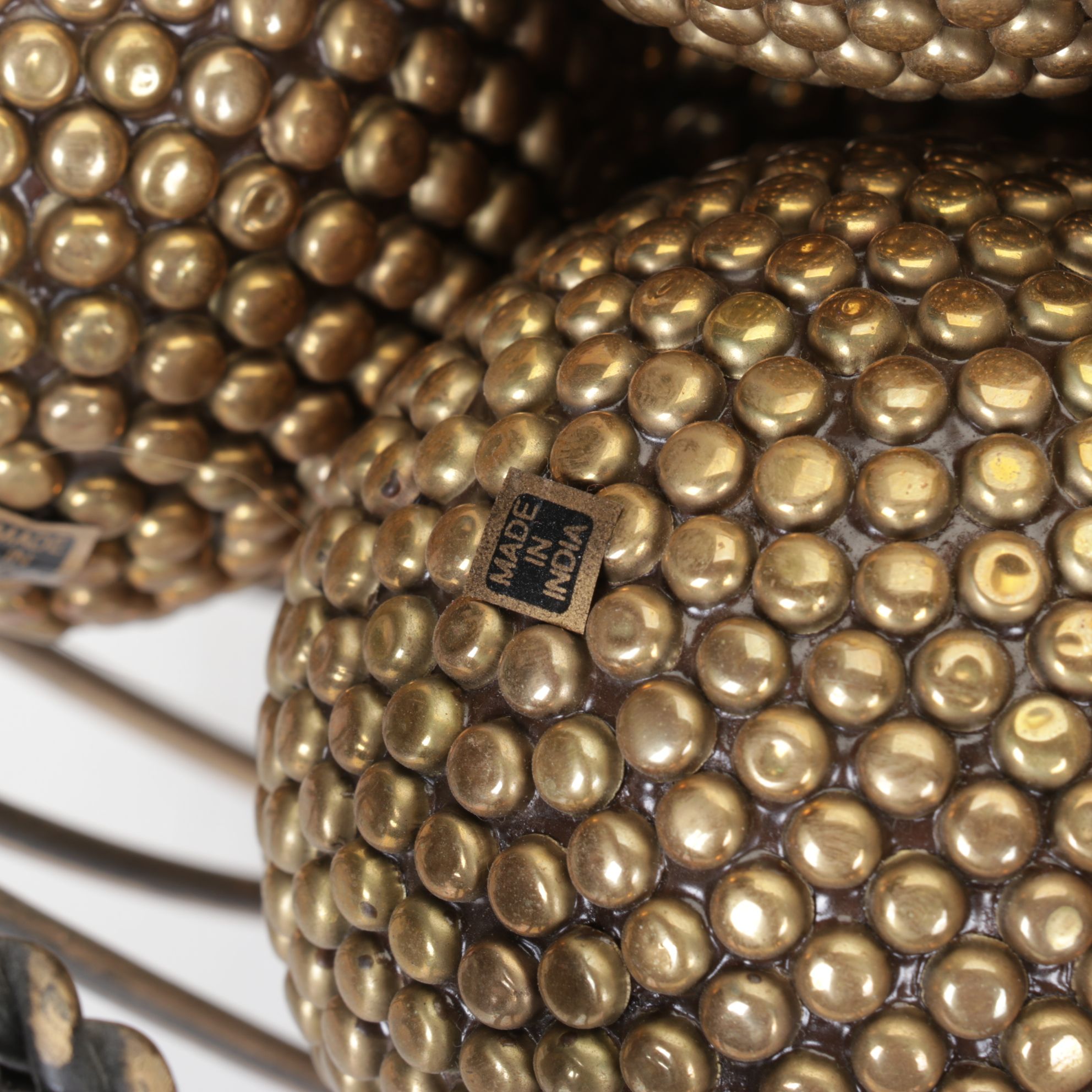 Antiqued & Brass Finish Centerpiece Bowls