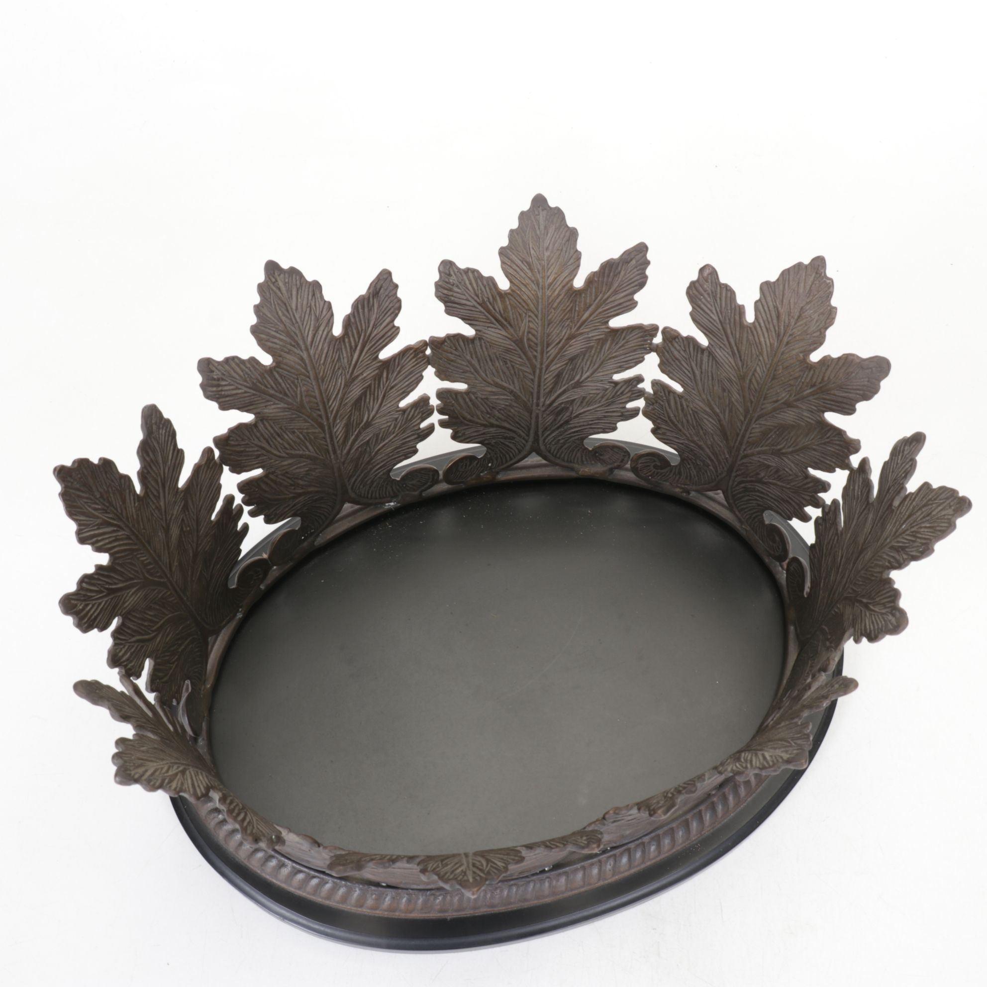 Antiqued & Brass Finish Centerpiece Bowls