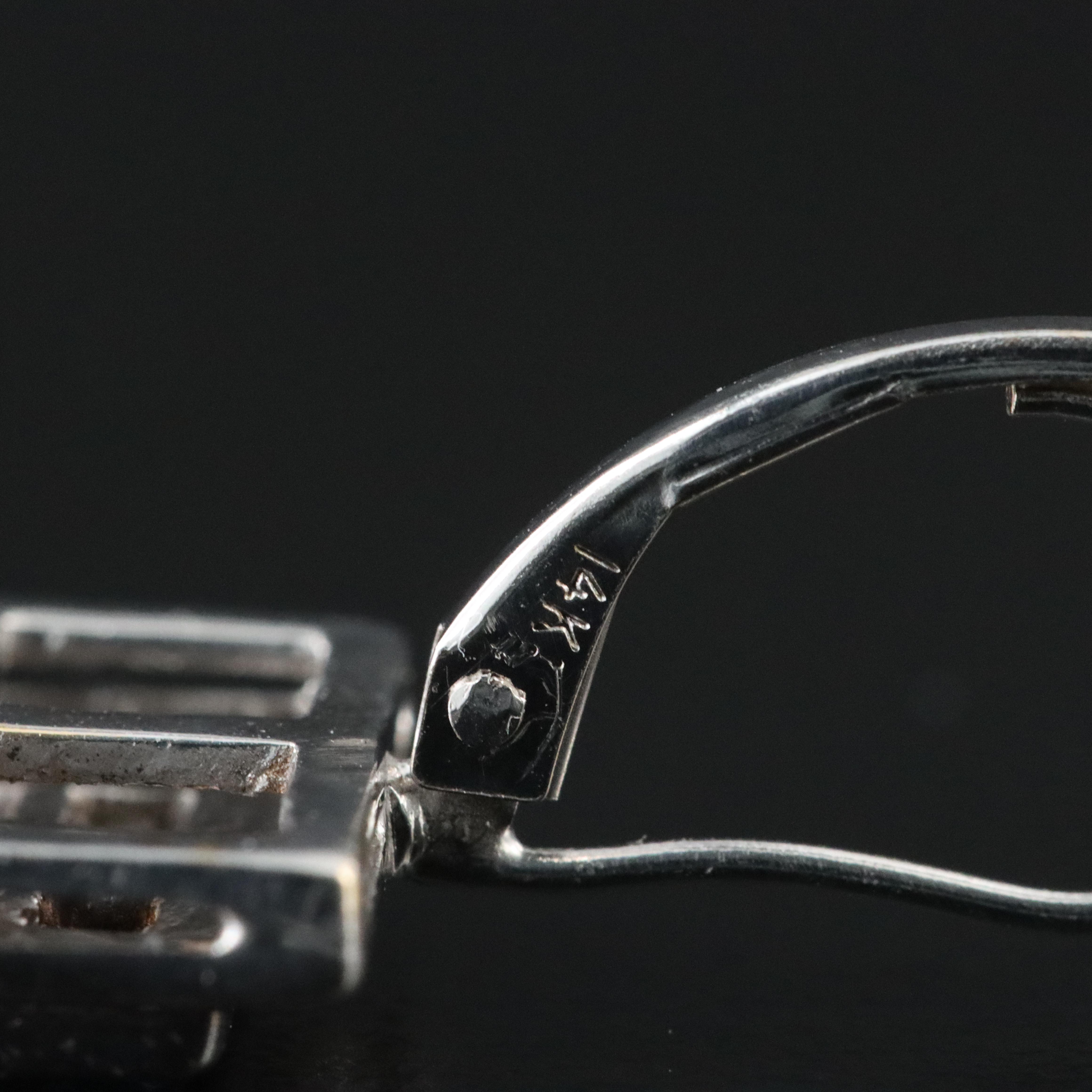 18K Sapphire and Diamond Earrings