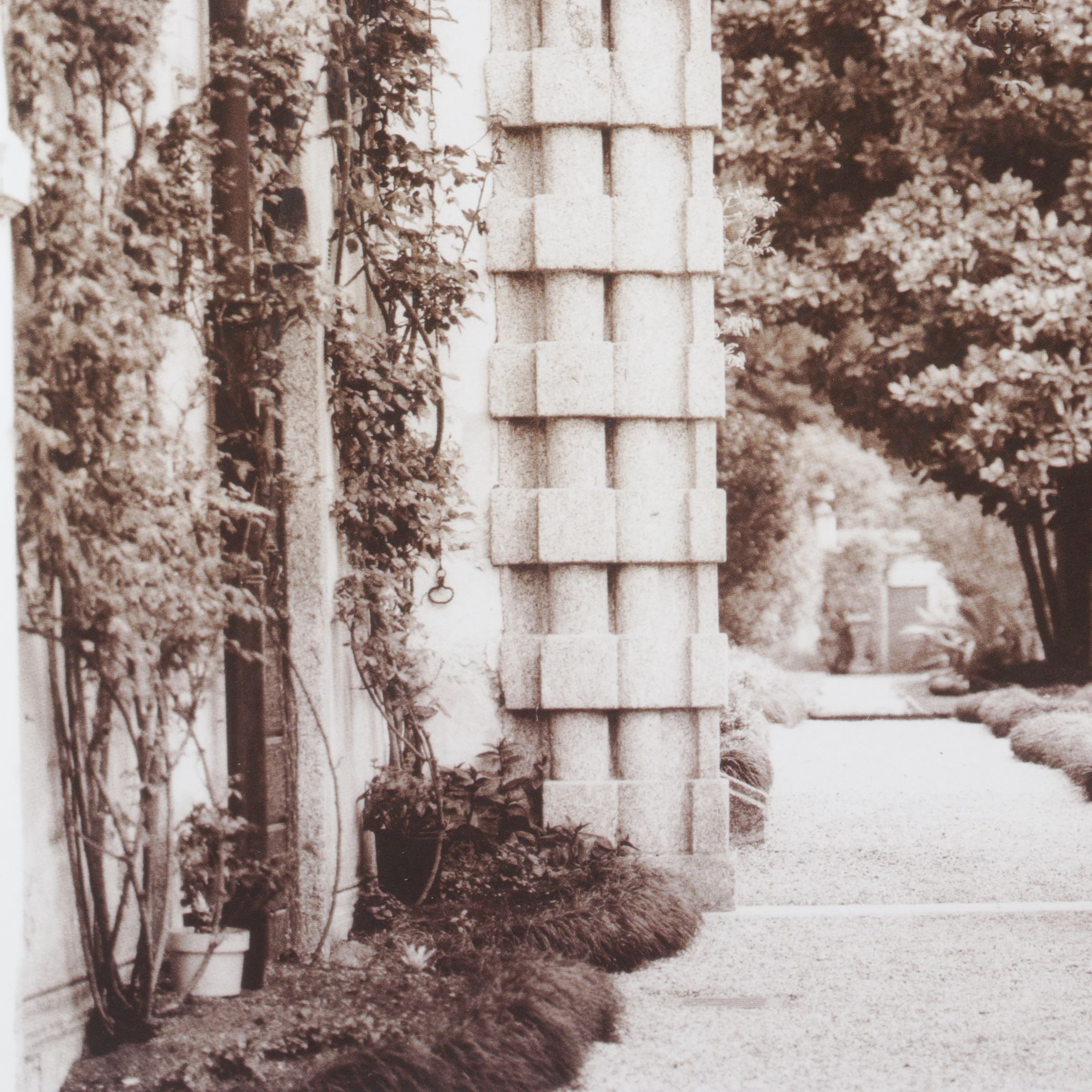 Sepia Toned Giclée After Alan Blaustein "Galliera Veneta, Padova"