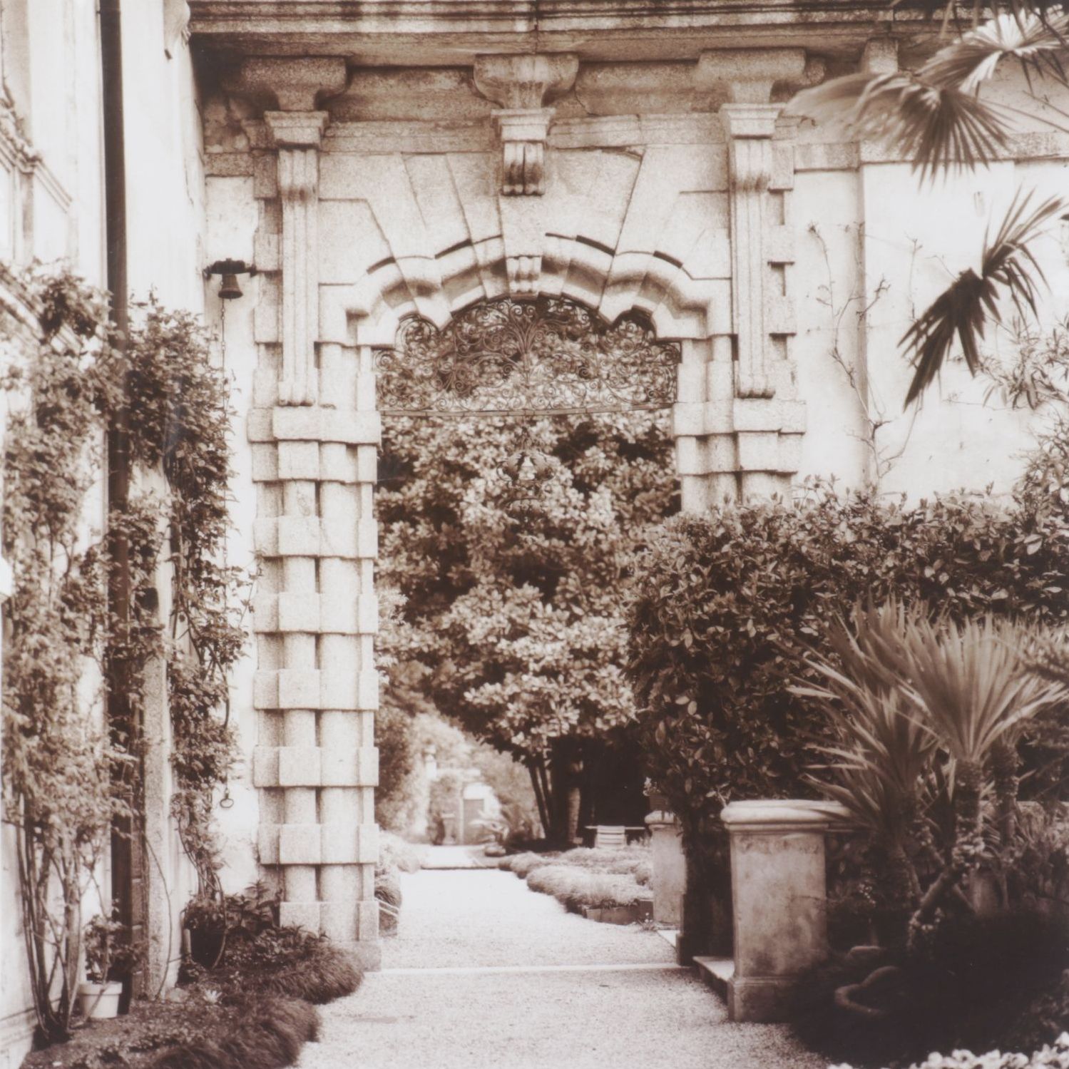 Sepia Toned Giclée After Alan Blaustein "Galliera Veneta, Padova"