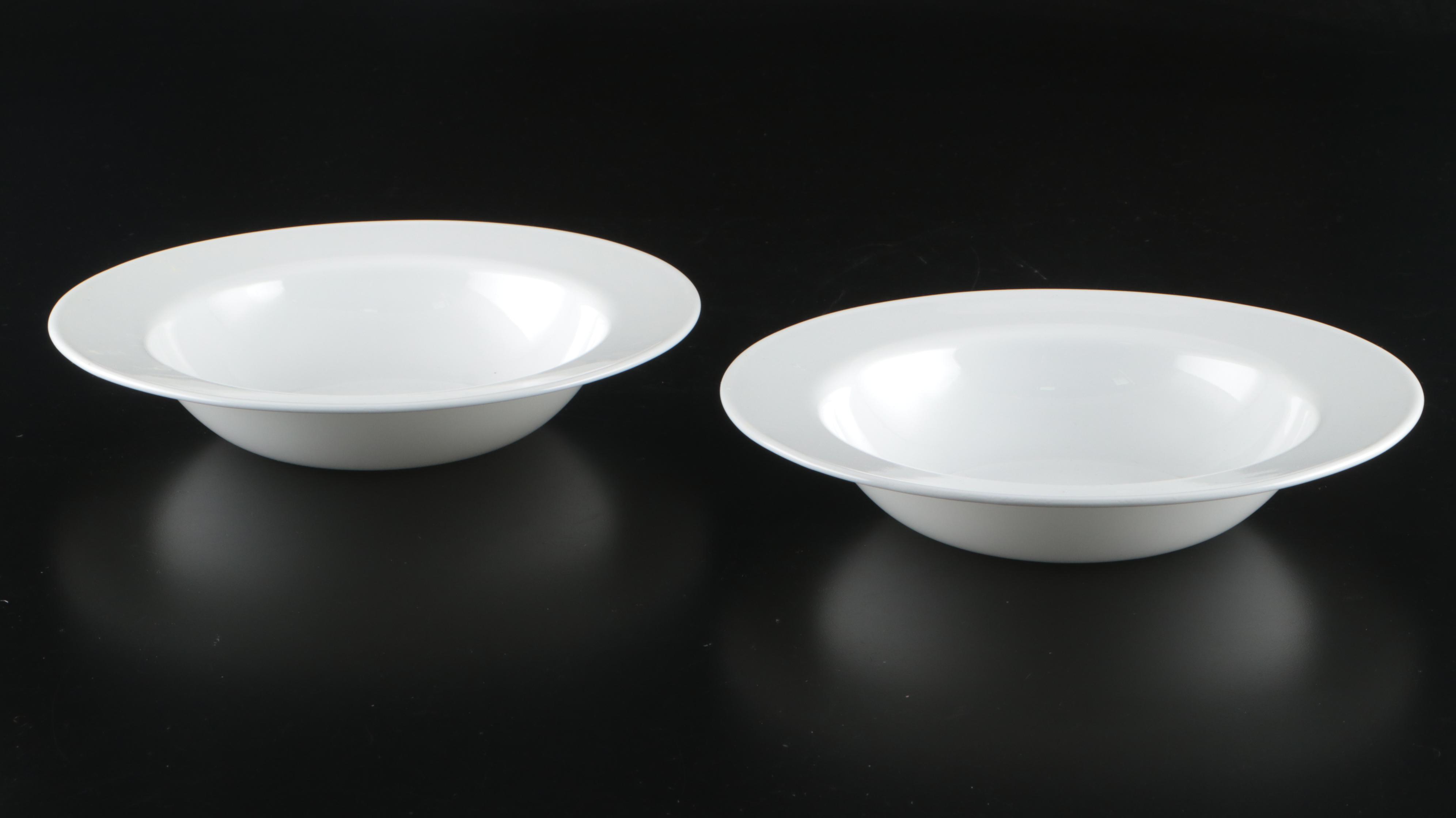 Corelle Blue and White Ceramic Dinnerware