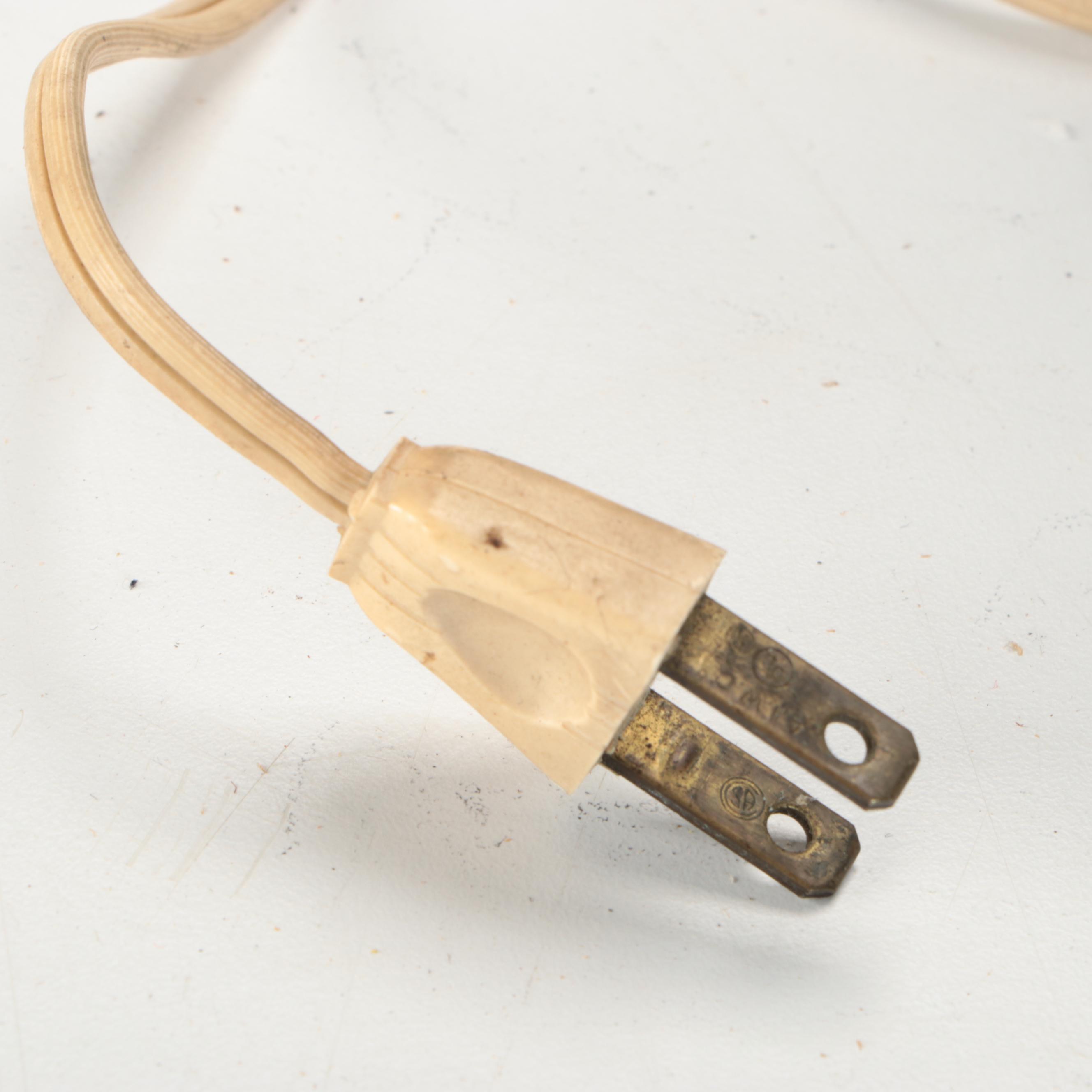 Monumental Pair of Murano Ribbed Turquoise with Aventurine Art Glass Table Lamps