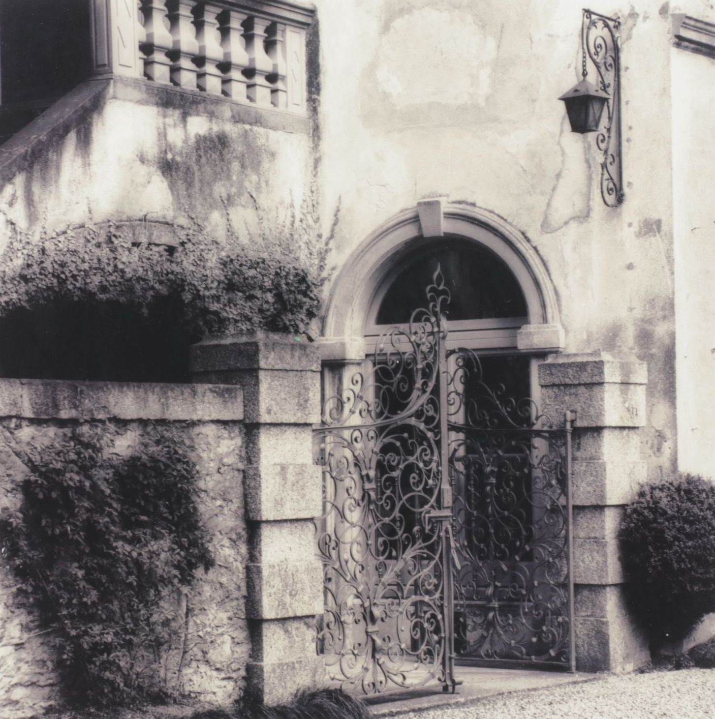 Sepia Toned Giclée After Alan Blaustein "Volterra, Toscana", Late 20th Century