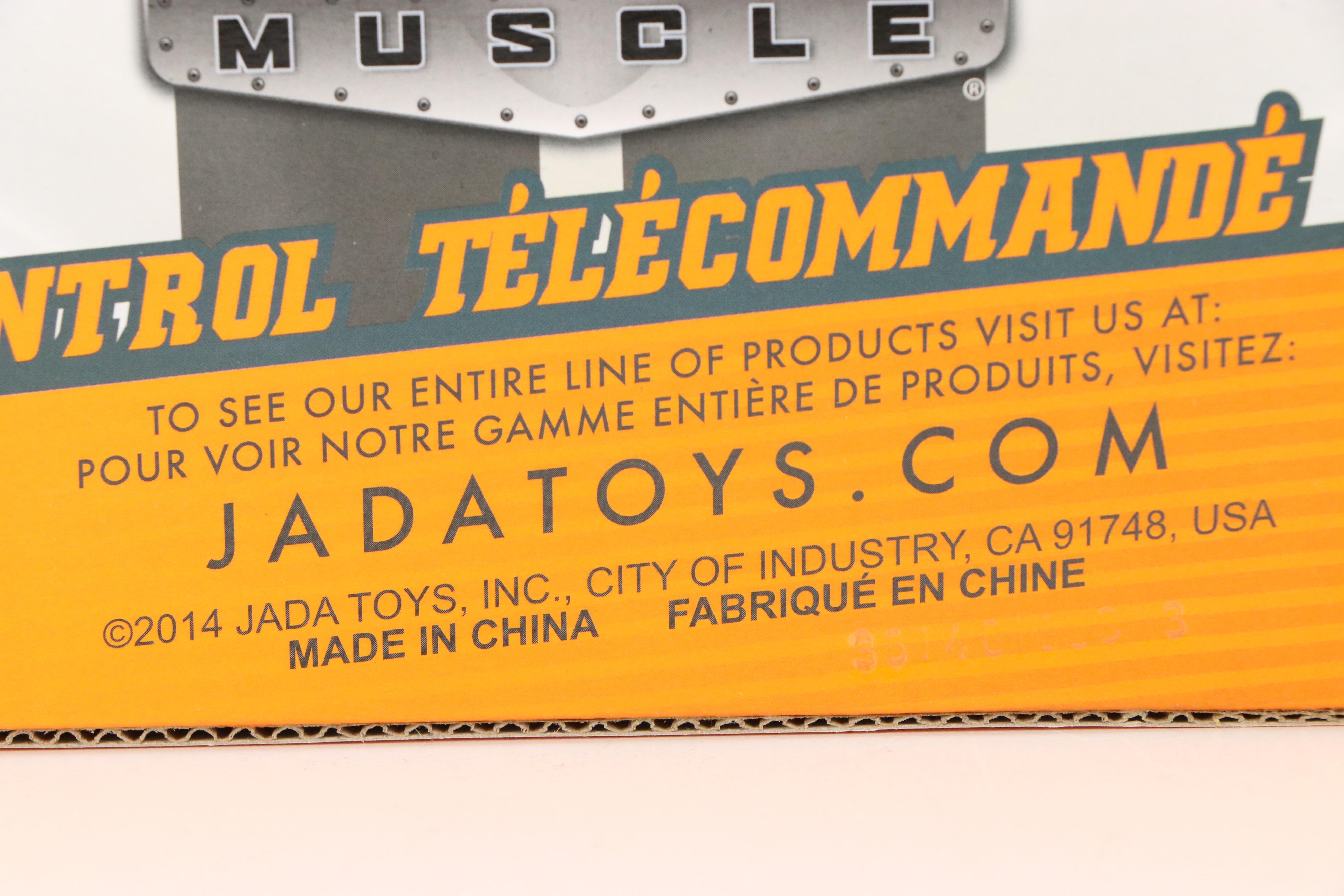 Jada Radio Control Electric Toy Cars Featuring 1970 Dodge Charger