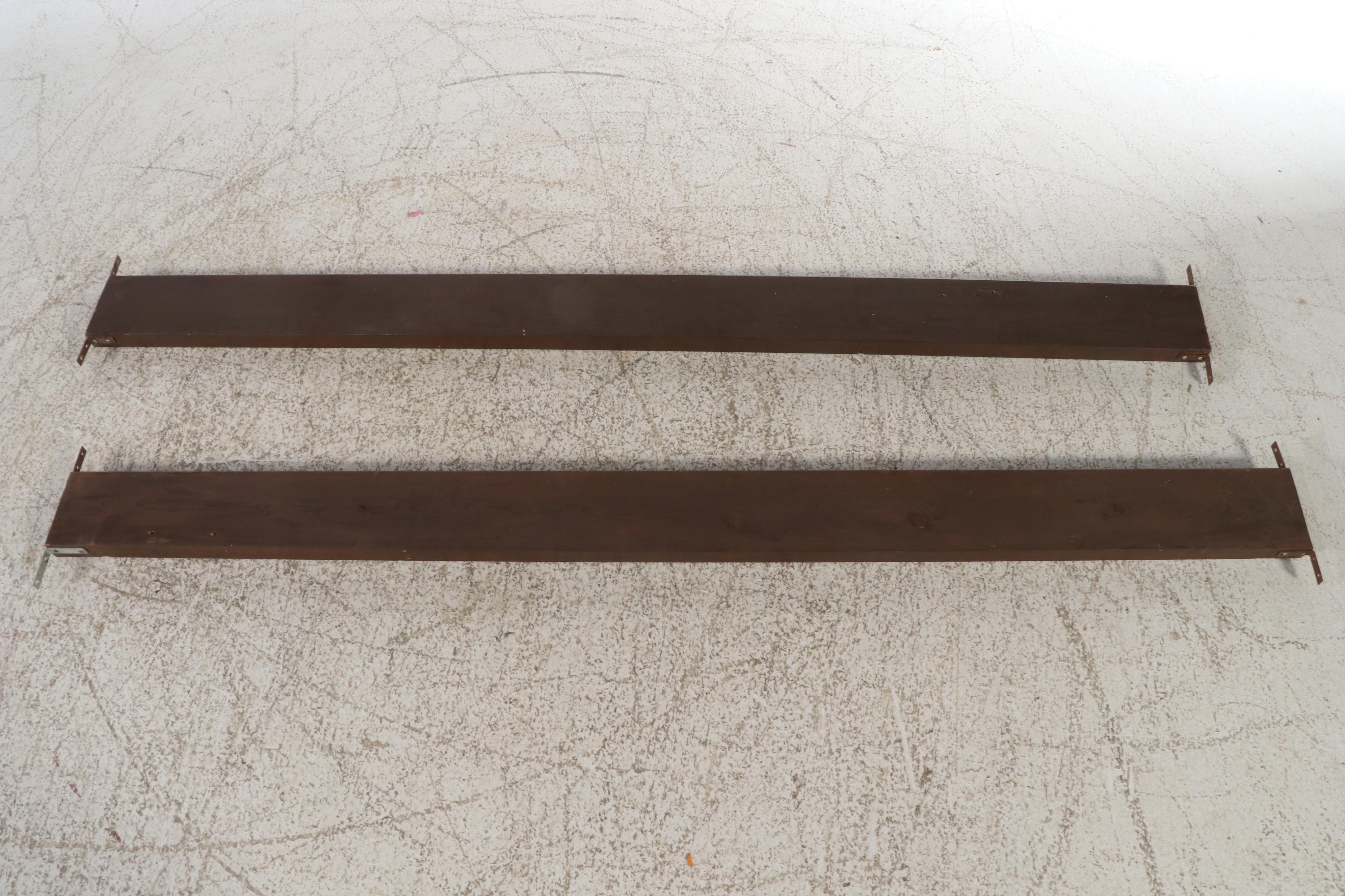 Victorian Turned Full Size Oak Bed Frame