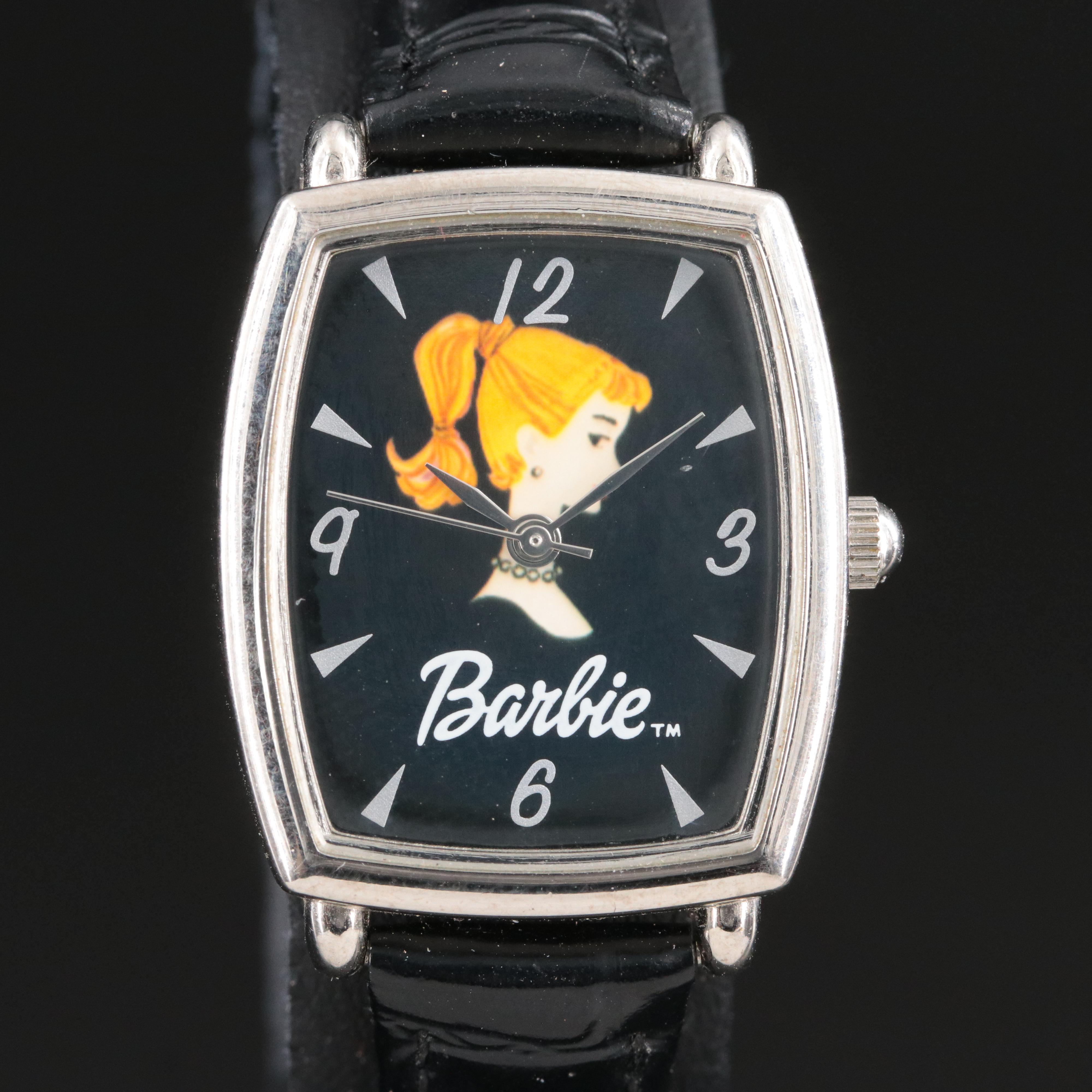 Nostalgic Barbie Watch in Tin Hat Box 11001
