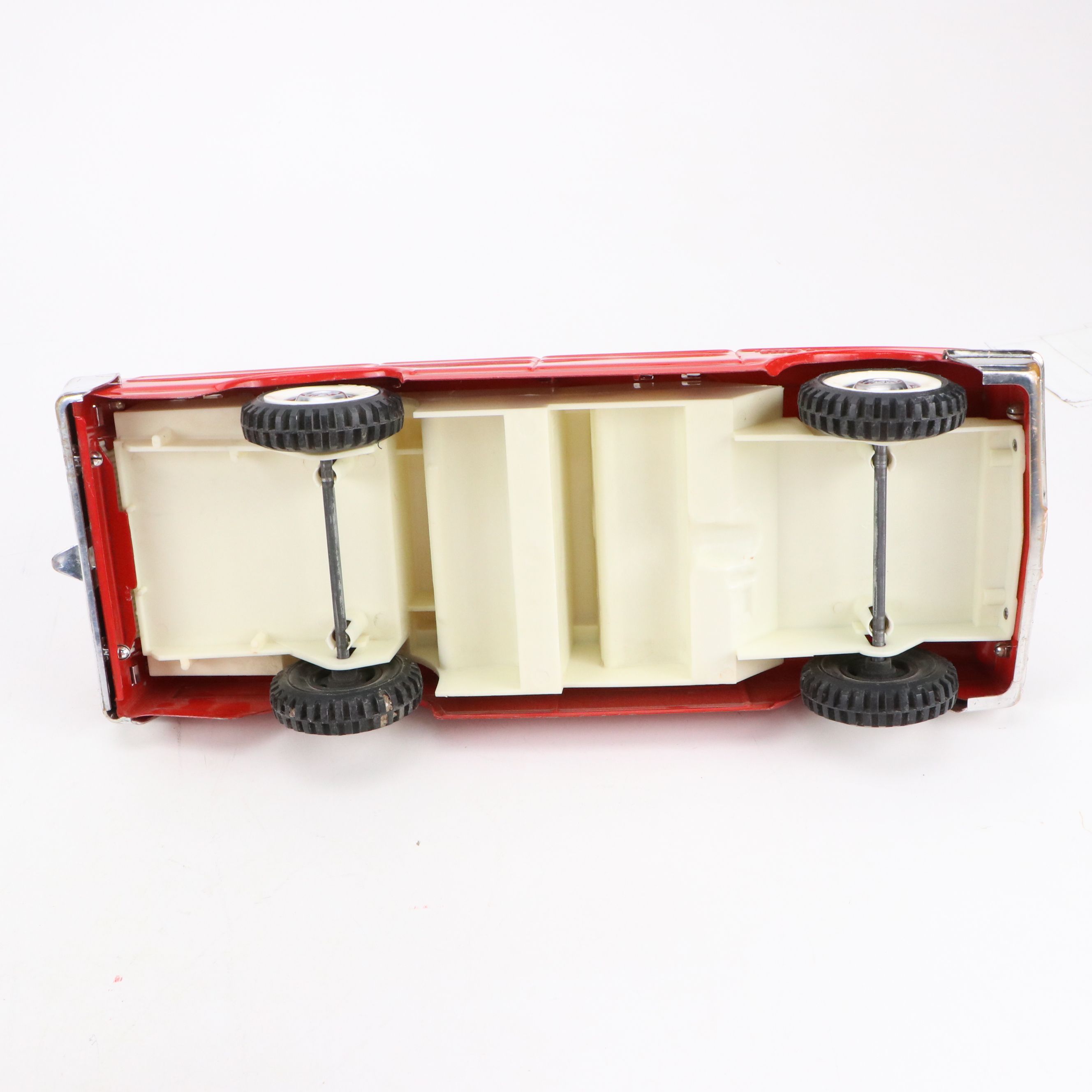 Buddy L Station Wagon & Teepee Camper Toy Set, Mid-20th Century