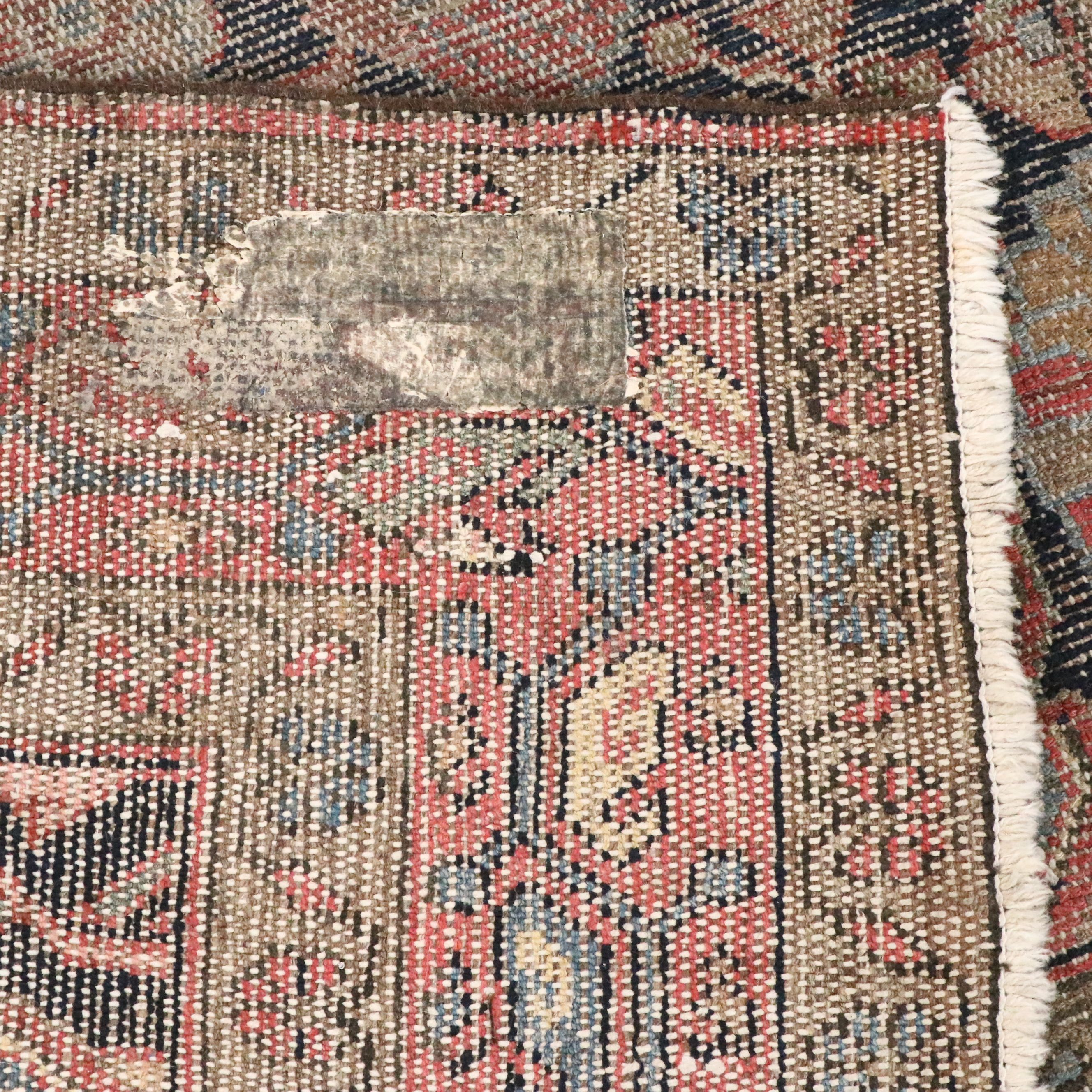 3'6 x 9'8 Hand-Knotted Persian Hamadan Long Rug